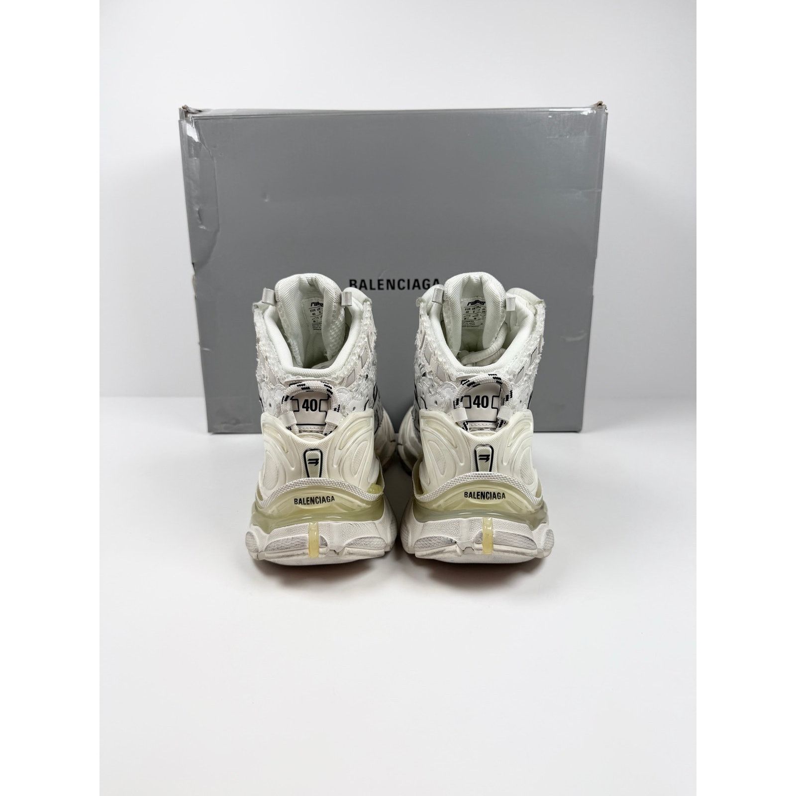 Balenciaga Size 40EU/7US - Balenciaga Runner Distressed High Top NEW Size US 7 / EU 40 - 4 Thumbnail