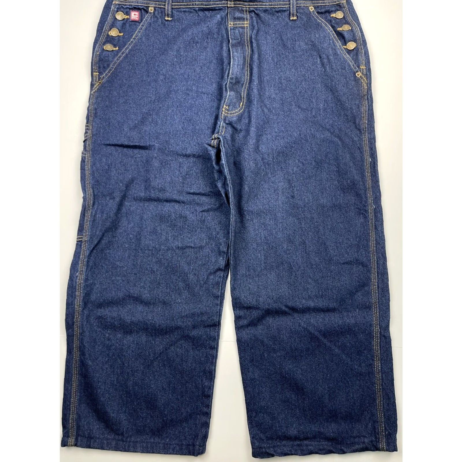 Chaps VINTAGE Chaps Ralph Lauren Denim Overalls Jeans 90s Blue Adult Large Regular Fit Size US 38 / EU 54 - 5 Thumbnail
