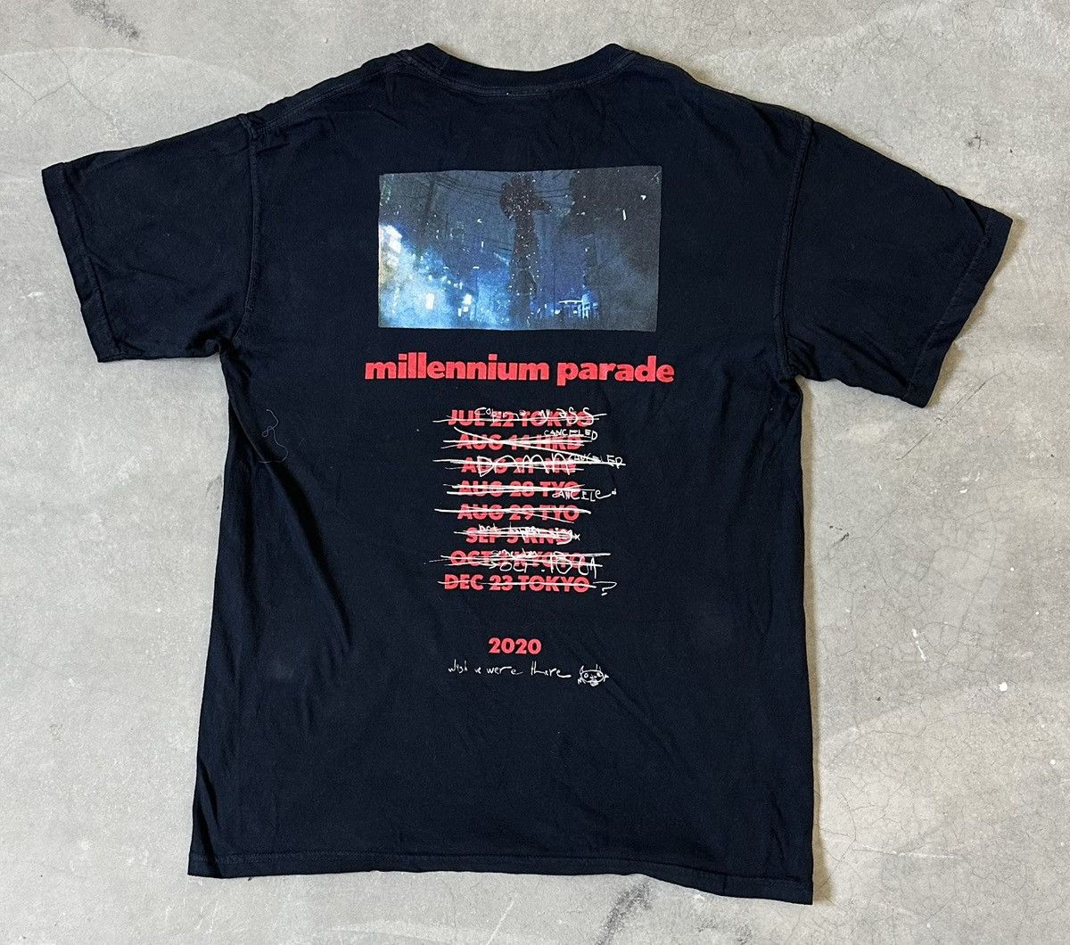 Other TOKYO CHAOTIC SOUND MILLENNIUM PARADA MUSICAL TOUR TEE Size US M / EU 48-50 / 2 - 5 Thumbnail