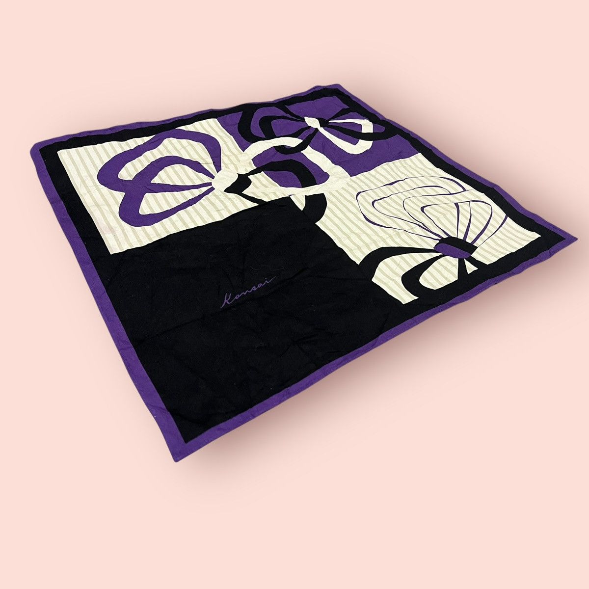 Designer × Japanese Brand × Kansai Yamamoto RARE DESIGN KANSAI HANDKERCHIEF BY KANSAI YAMAMOTO JAPAN Size ONE SIZE - 8 Thumbnail