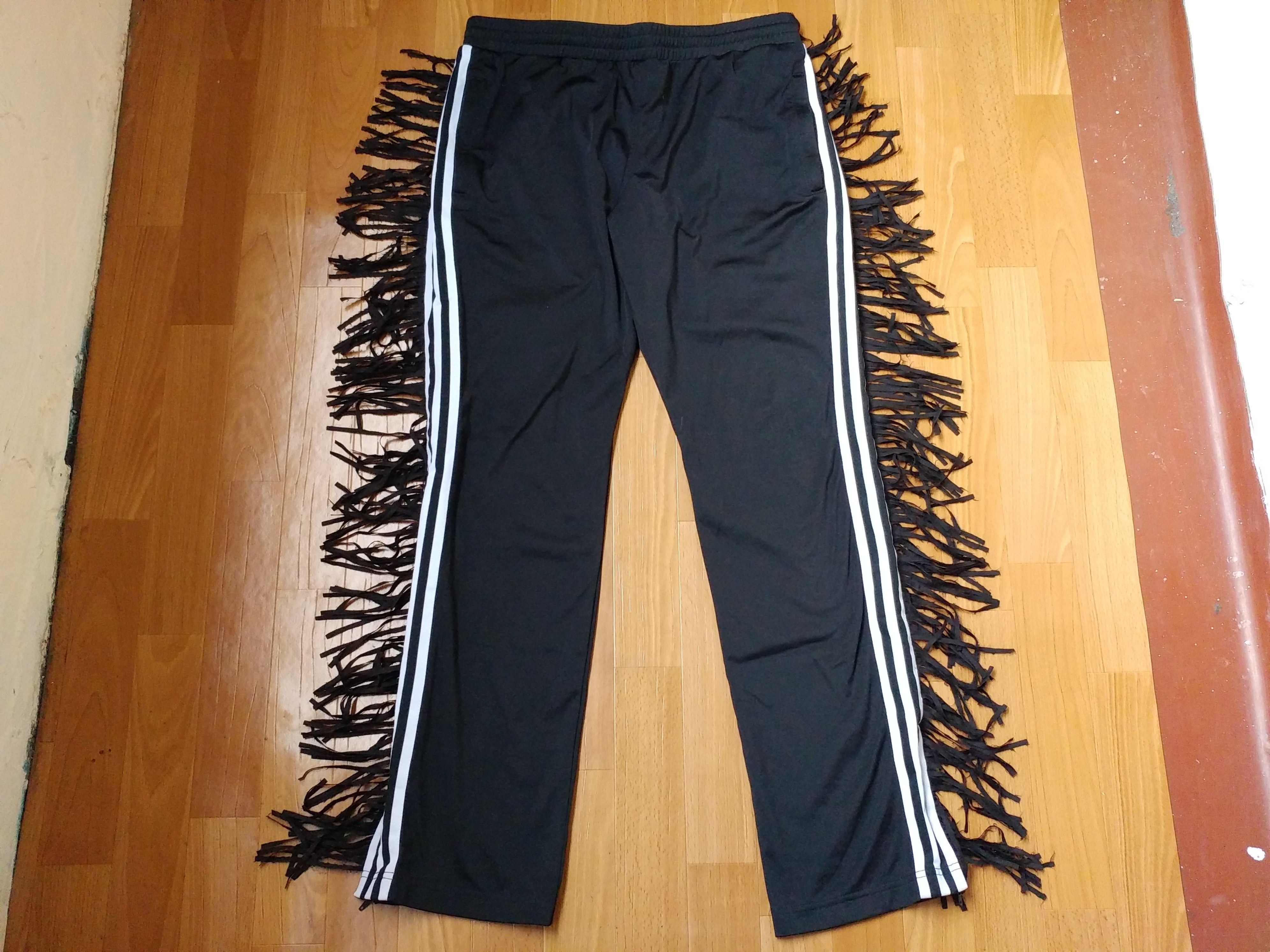Adidas × Jeremy Scott ADIDAS JEREMY SCOTT TRACK PANTS Fringe Tracksuit O21026 sz M Size US 32 / EU 48 - 10 Thumbnail