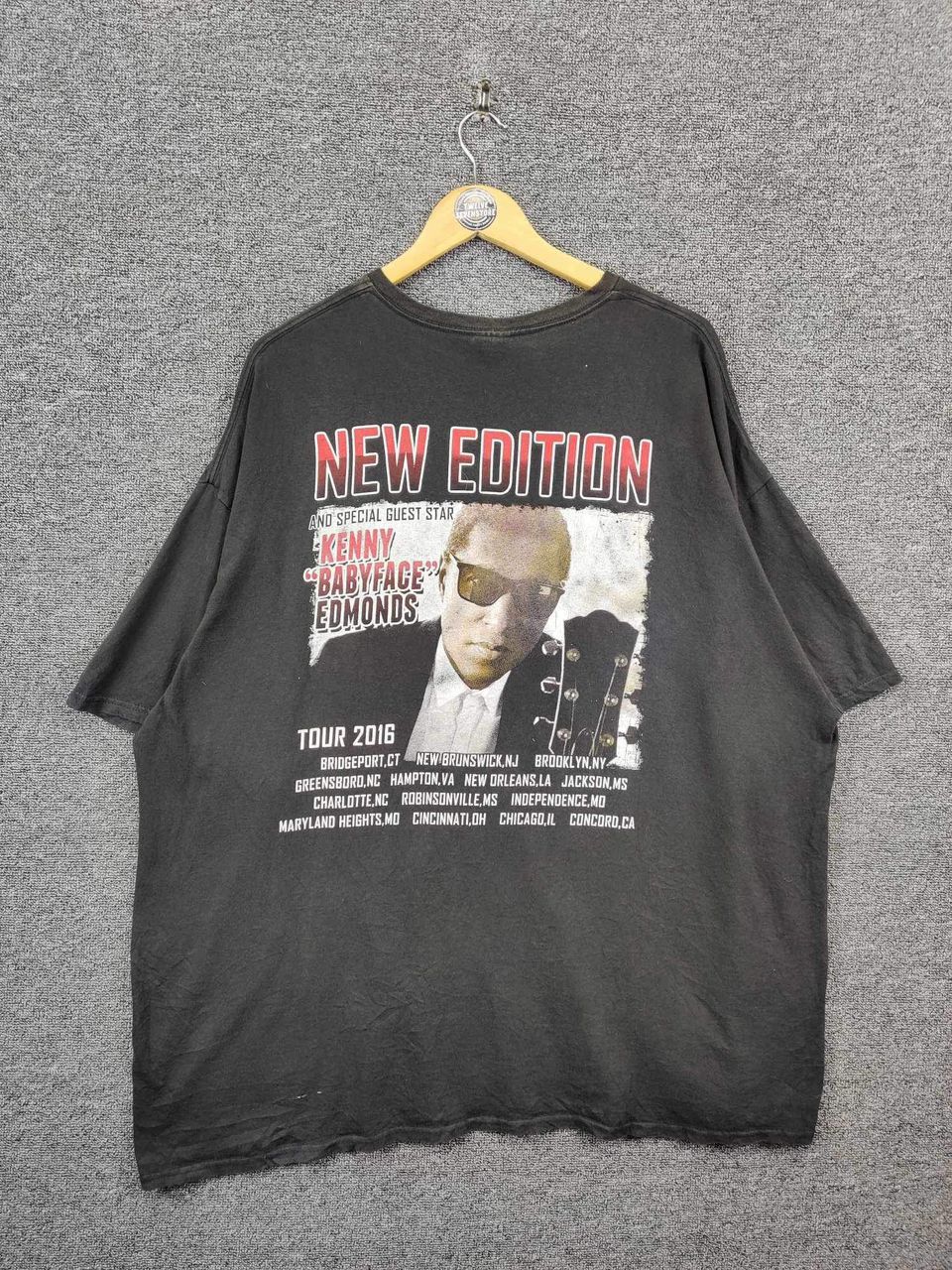Band Tees Vintage Rap Tees New Edition Tour Tee Tshirt Size US XXL / EU 58 / 5 - 6 Thumbnail