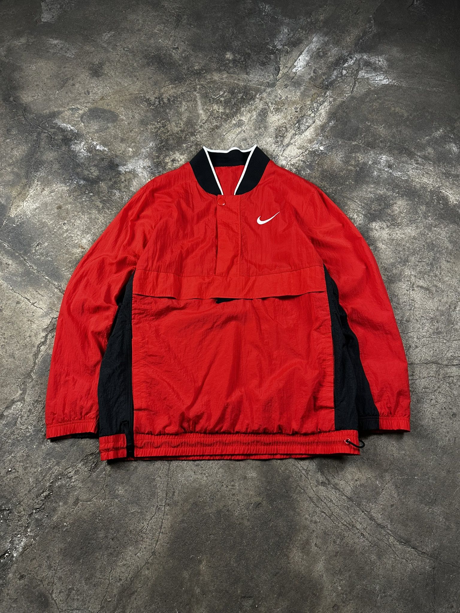 Nike 90s Vintage Nike Anorak Boxy Light Jacket Size US XL / EU 56 / 4 - 1 Thumbnail