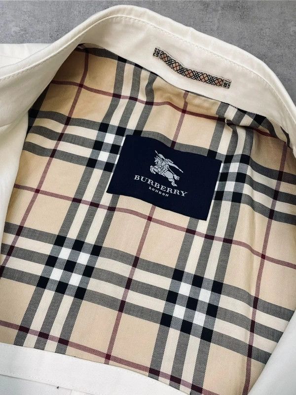 Burberry Burberry full pattern trench coat white new 38 Size XS / US 0-2 / IT 36-38 - 3 Thumbnail