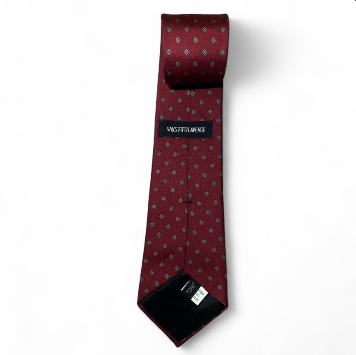 Saks Fifth Avenue 🔥 Free Shipping Saks Fifith Tie 🔥 Size ONE SIZE - 2 Thumbnail