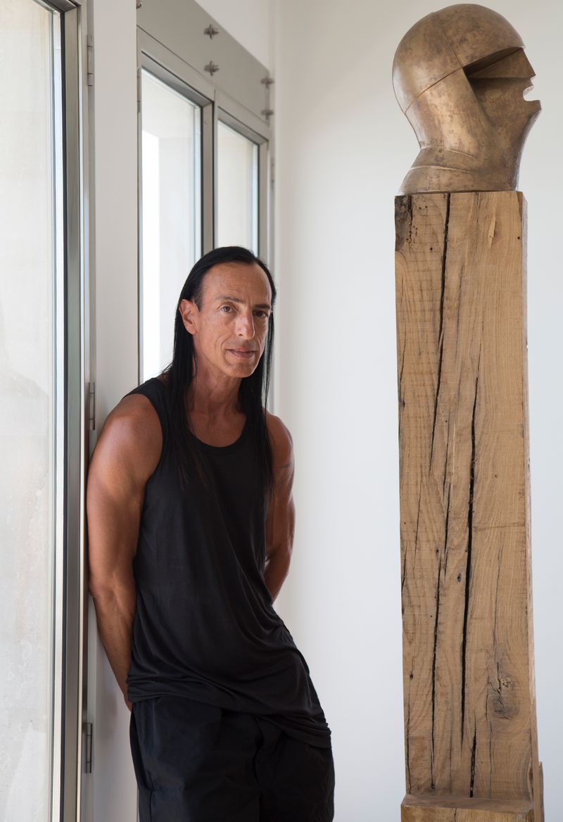 入手困難 Rick Owens BABEL S/S 18 パッチワーク S RU02B2890-LPO-