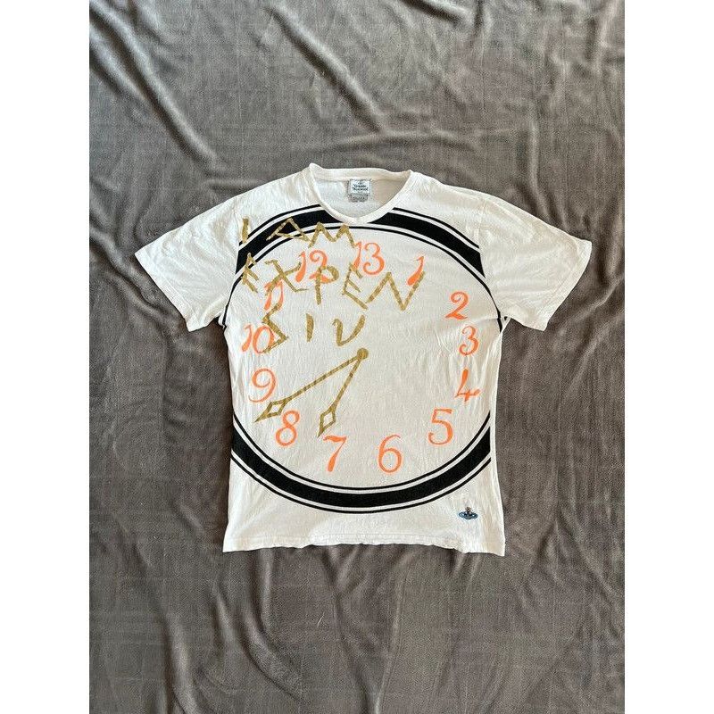 image of Vivienne Westwood „I Am Expensive” T-Shirt in White, Men's (Size Large)