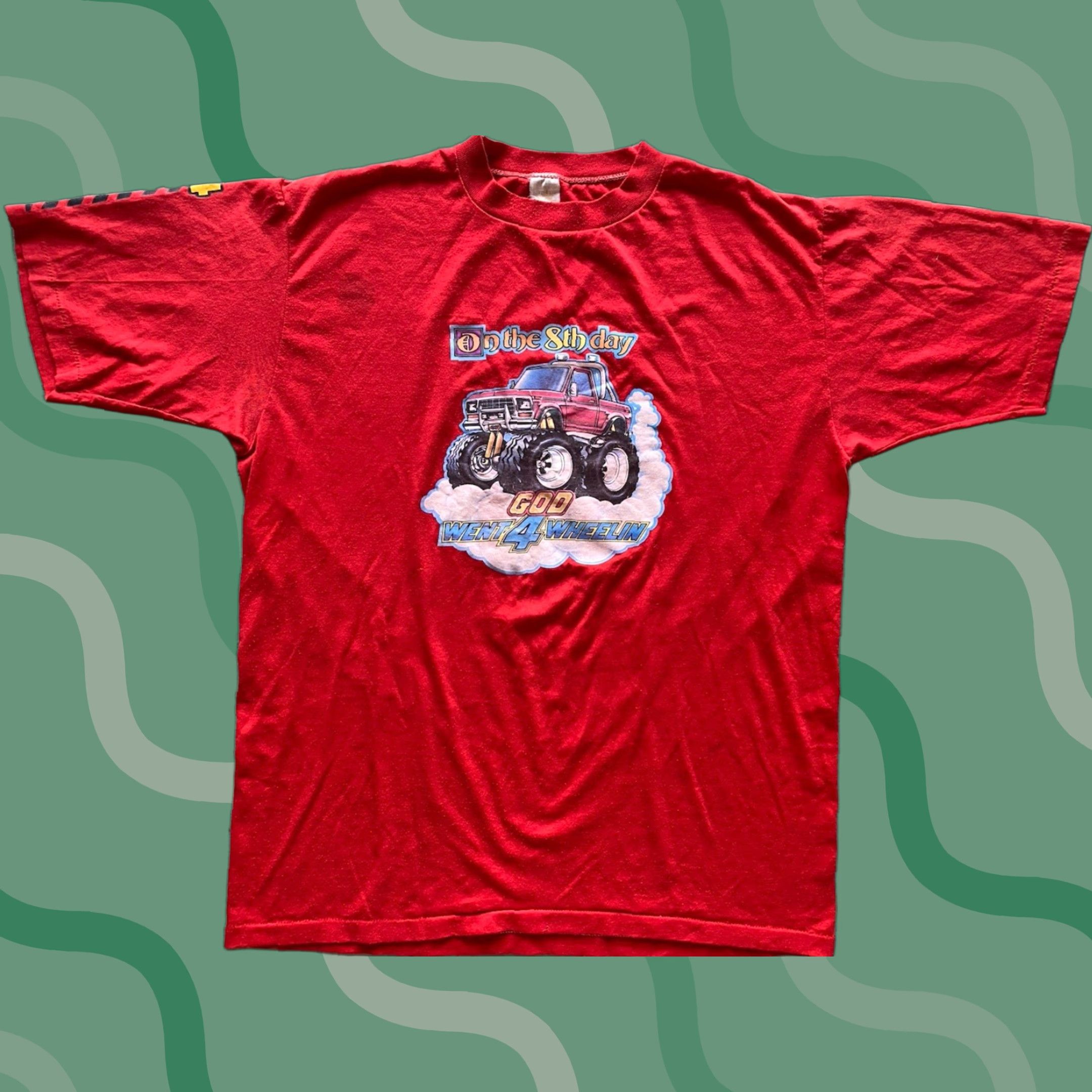 Vintage VINTAGE Springfoot T-Shirt Shirt Red XL Adult Mens Short Sleeve Size US XL / EU 56 / 4 - 1 Thumbnail