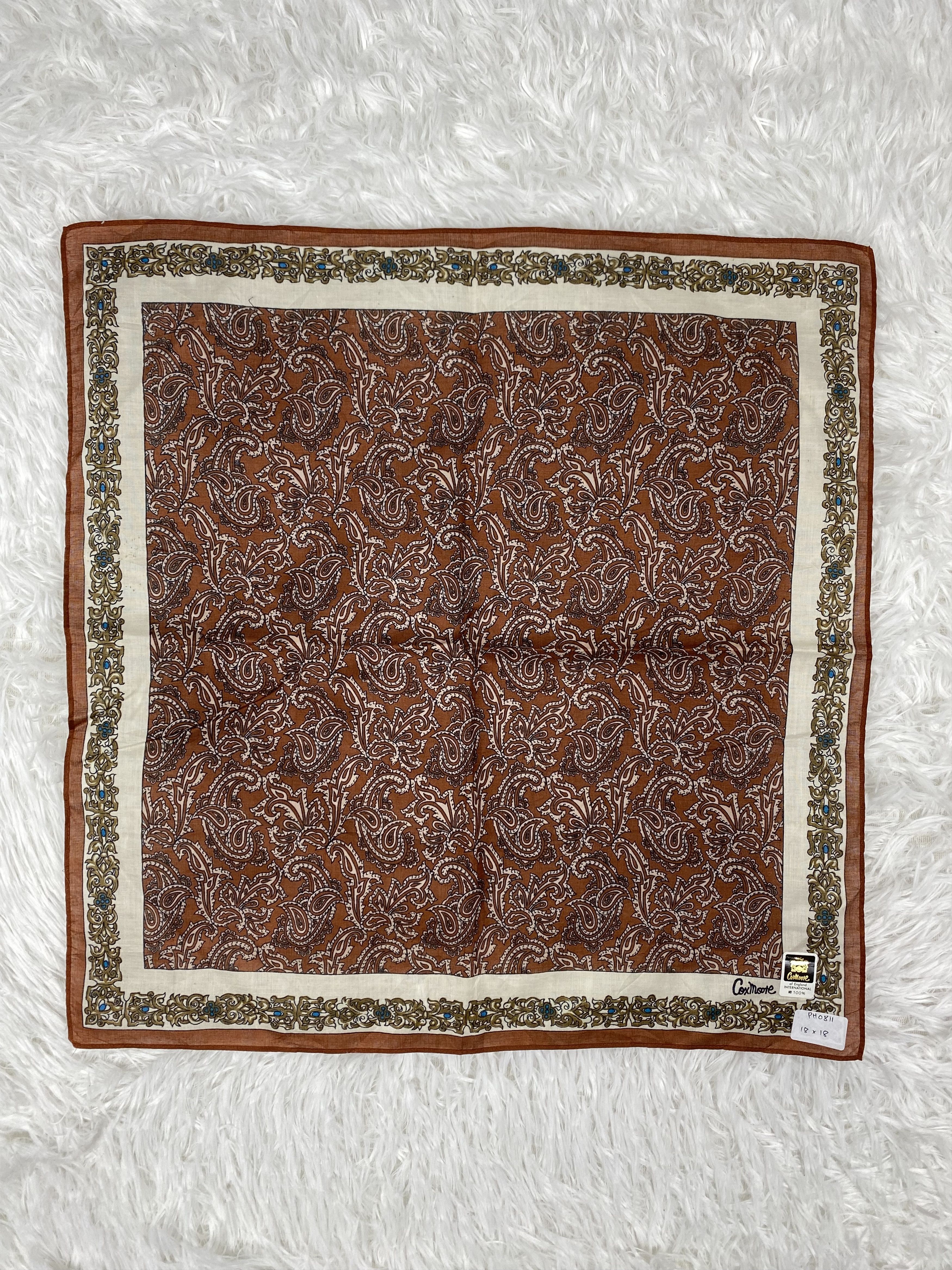 Japanese Brand × Vintage Vintage Coxmoore Handkerchief Neckerchief PH0811 Size ONE SIZE - 3 Thumbnail