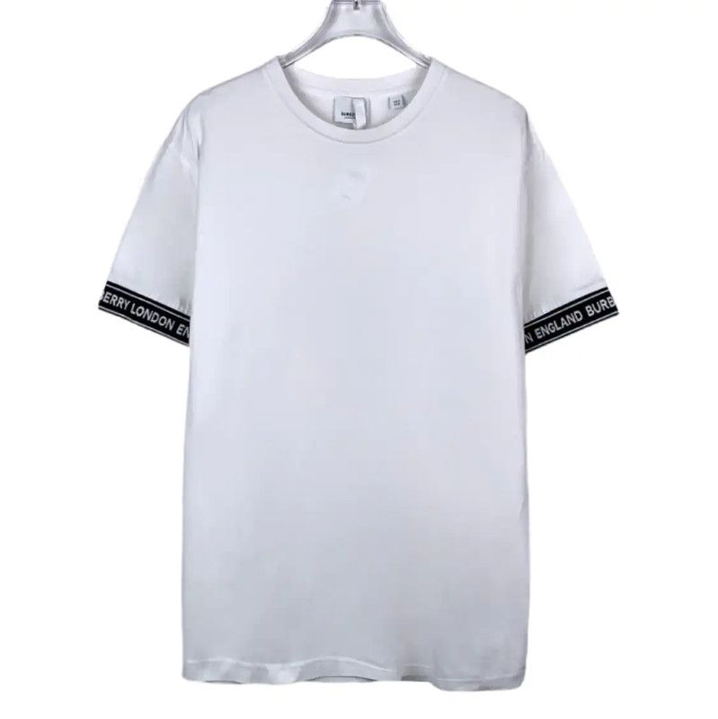 Burberry Burberry White Cotton Men’s T-Shirt Size US XXS / EU 40 - 1 Thumbnail
