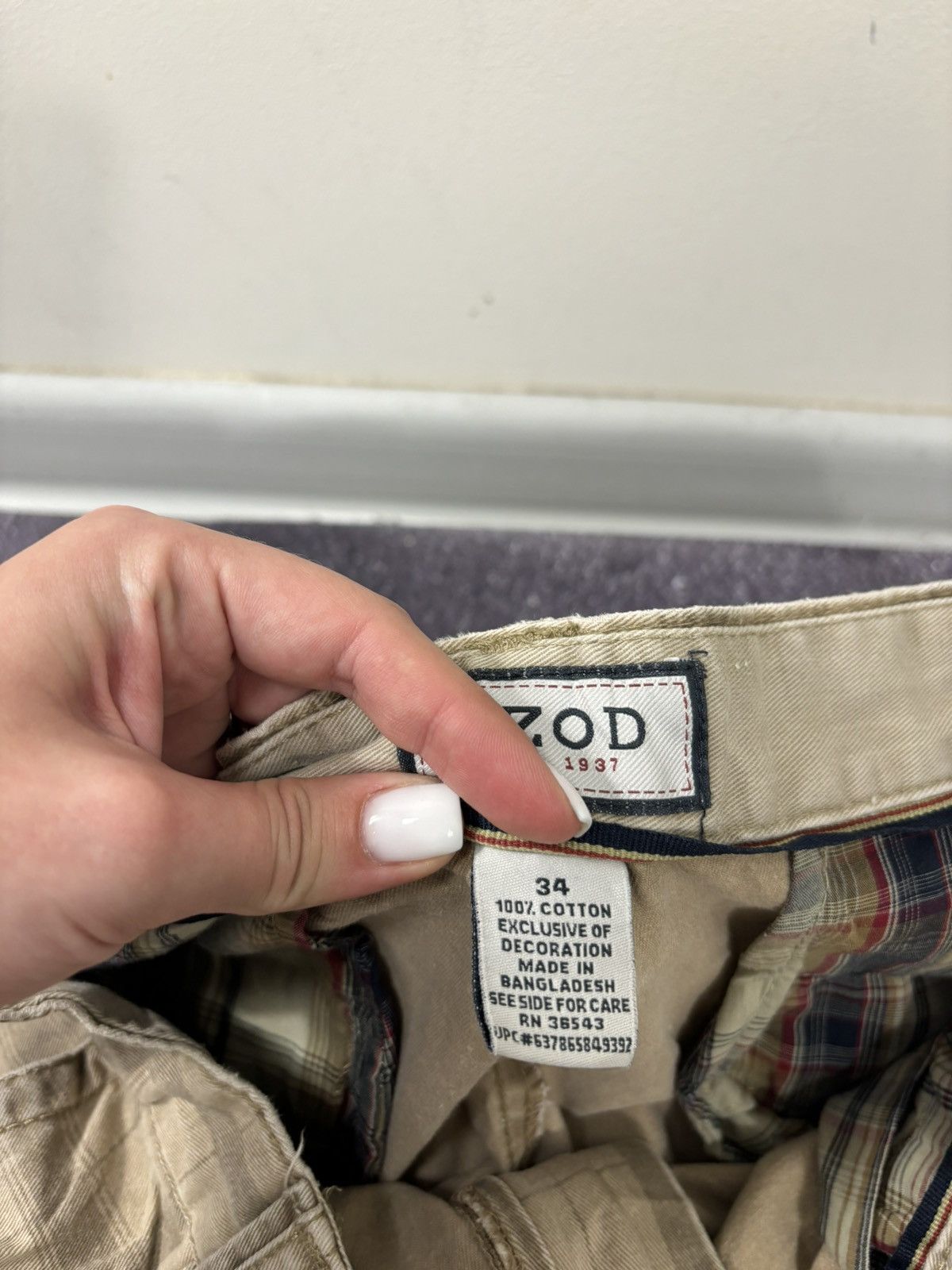 Izod Vintage IZOD Wide-Leg Men’s Utility Hype Baggy Cargo Shorts Size US 34 / EU 50 - 9 Thumbnail