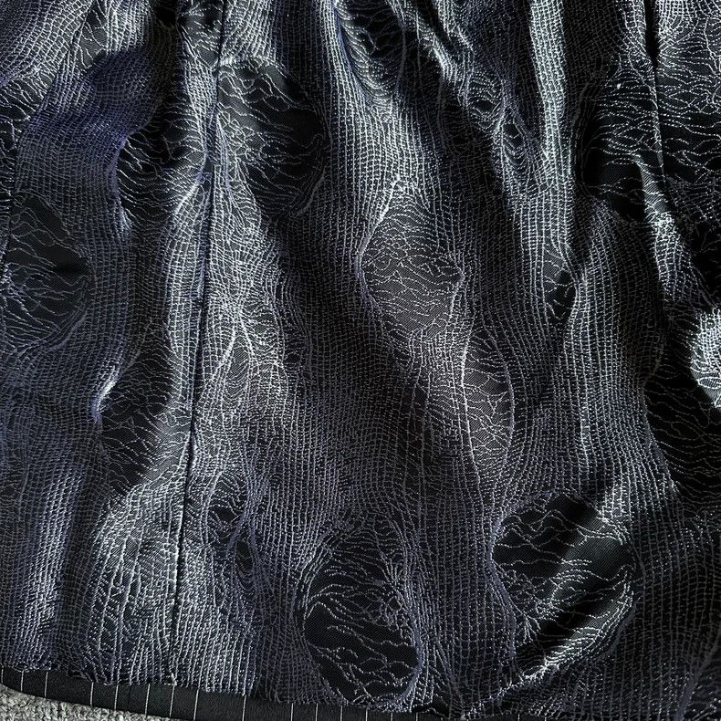 Dior Dior Black striped wool suit with broken lines and floatin Size US S / EU 44-46 / 1 - 7 Thumbnail