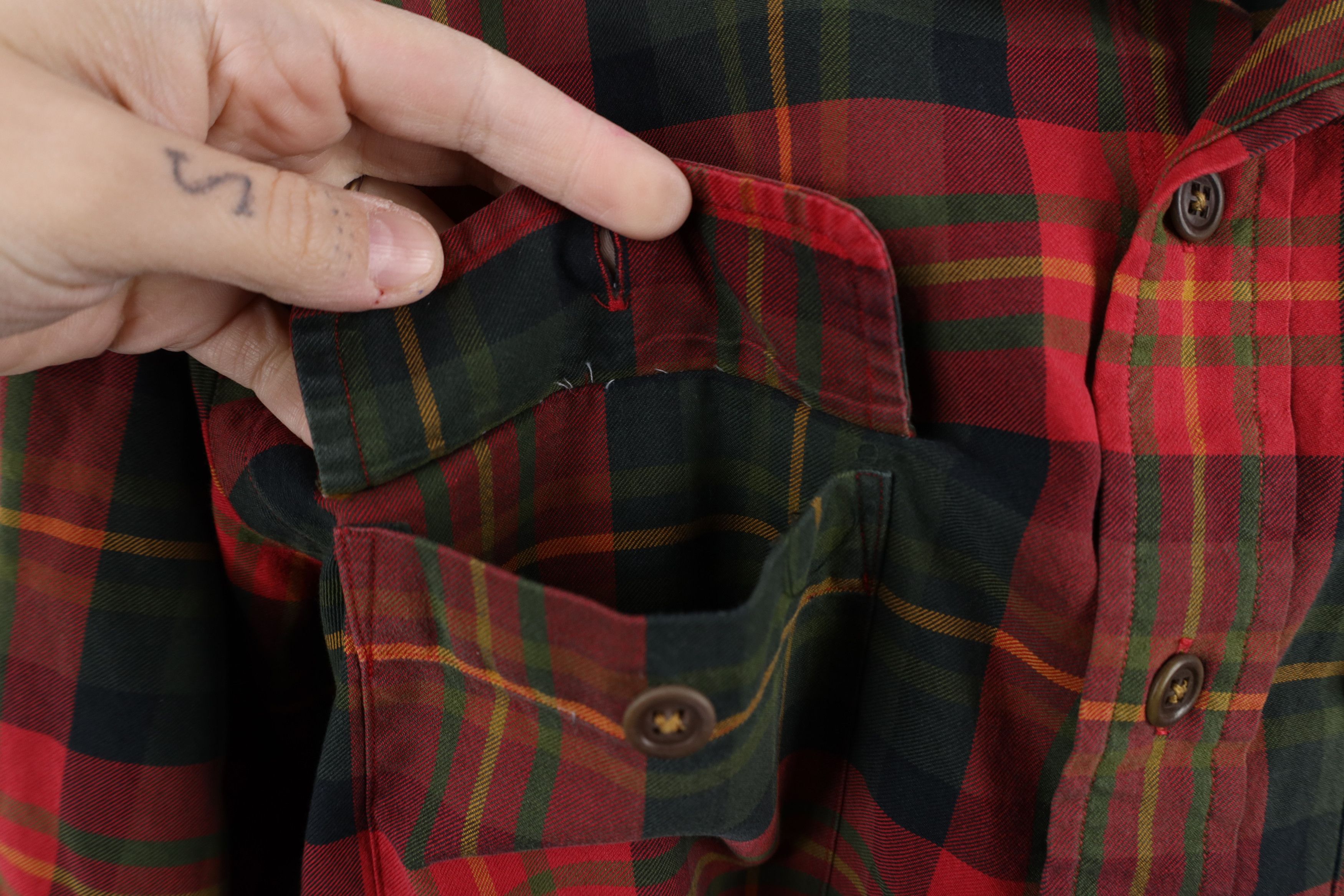 Polo Ralph Lauren Vintage 90s Ralph Lauren Rainbow Plaid Flannel Button Shirt Size US M / EU 48-50 / 2 - 4 Thumbnail