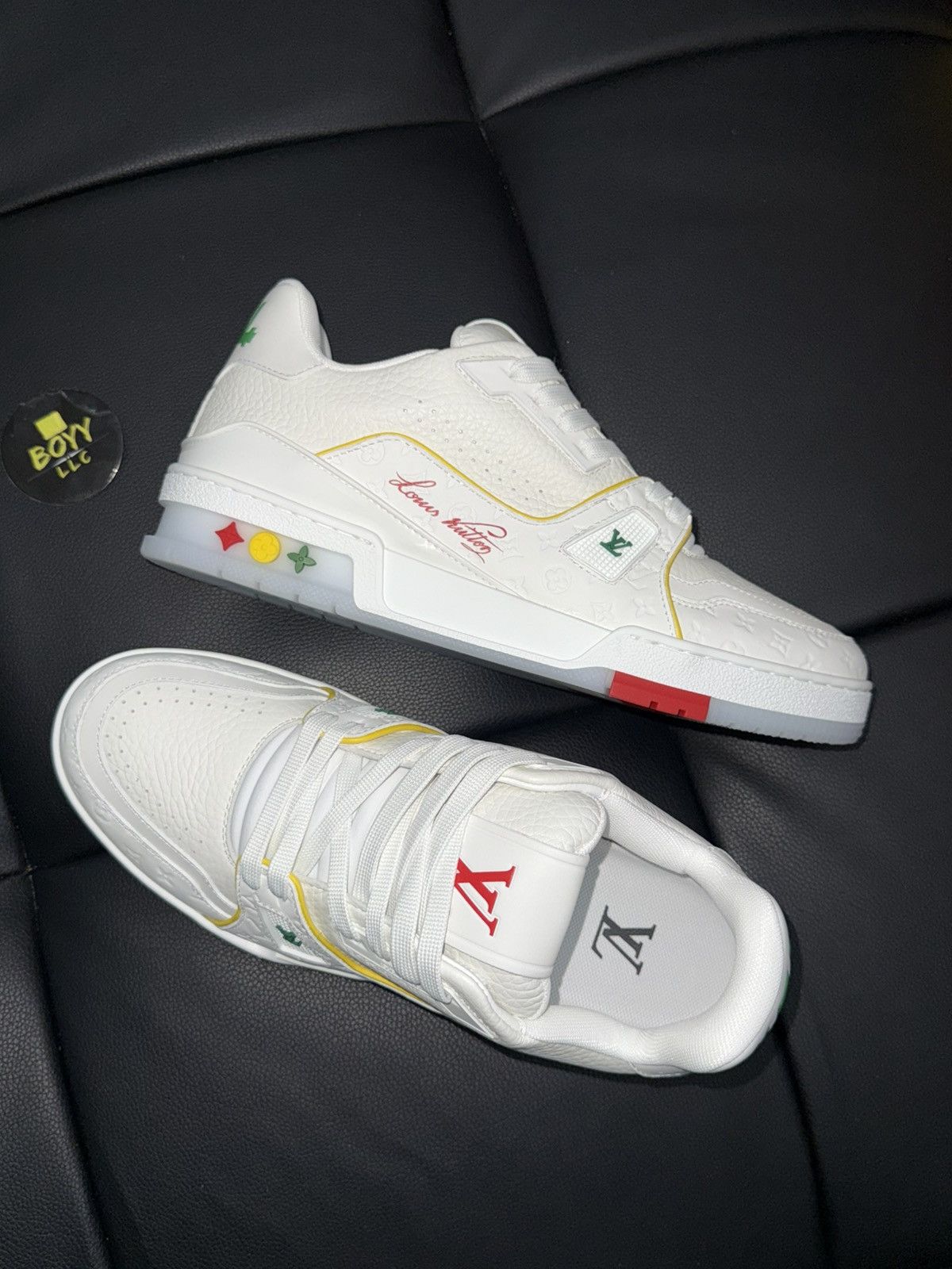 Louis Vuitton Louis vuitton monogram trainer Size US 8.5 / EU 41-42 - 6 Thumbnail