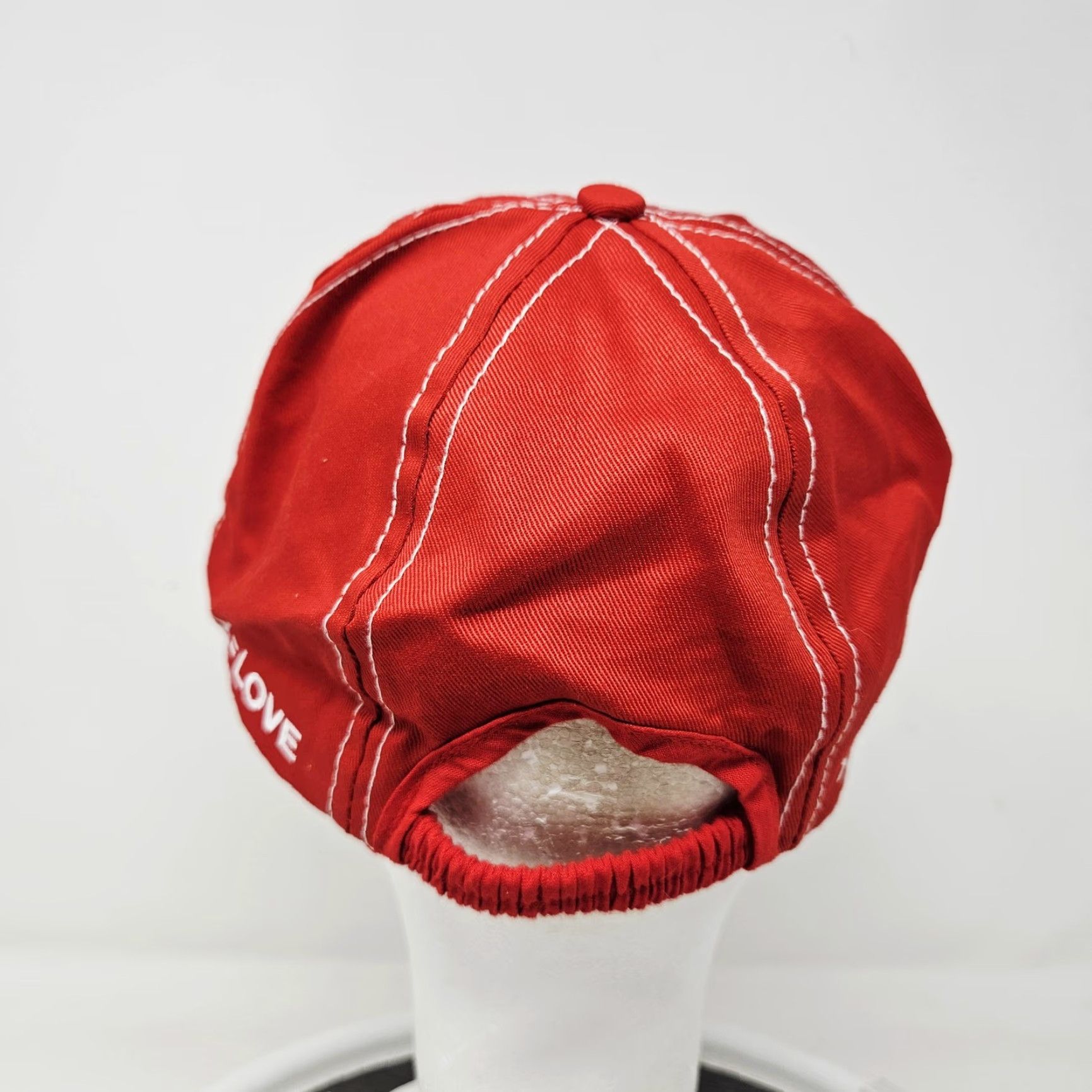 Vintage VINTAGE Marithe Francois Girbaud Hat Cap Baseball Fitted One Size Red Mens 90s Size ONE SIZE - 4 Thumbnail