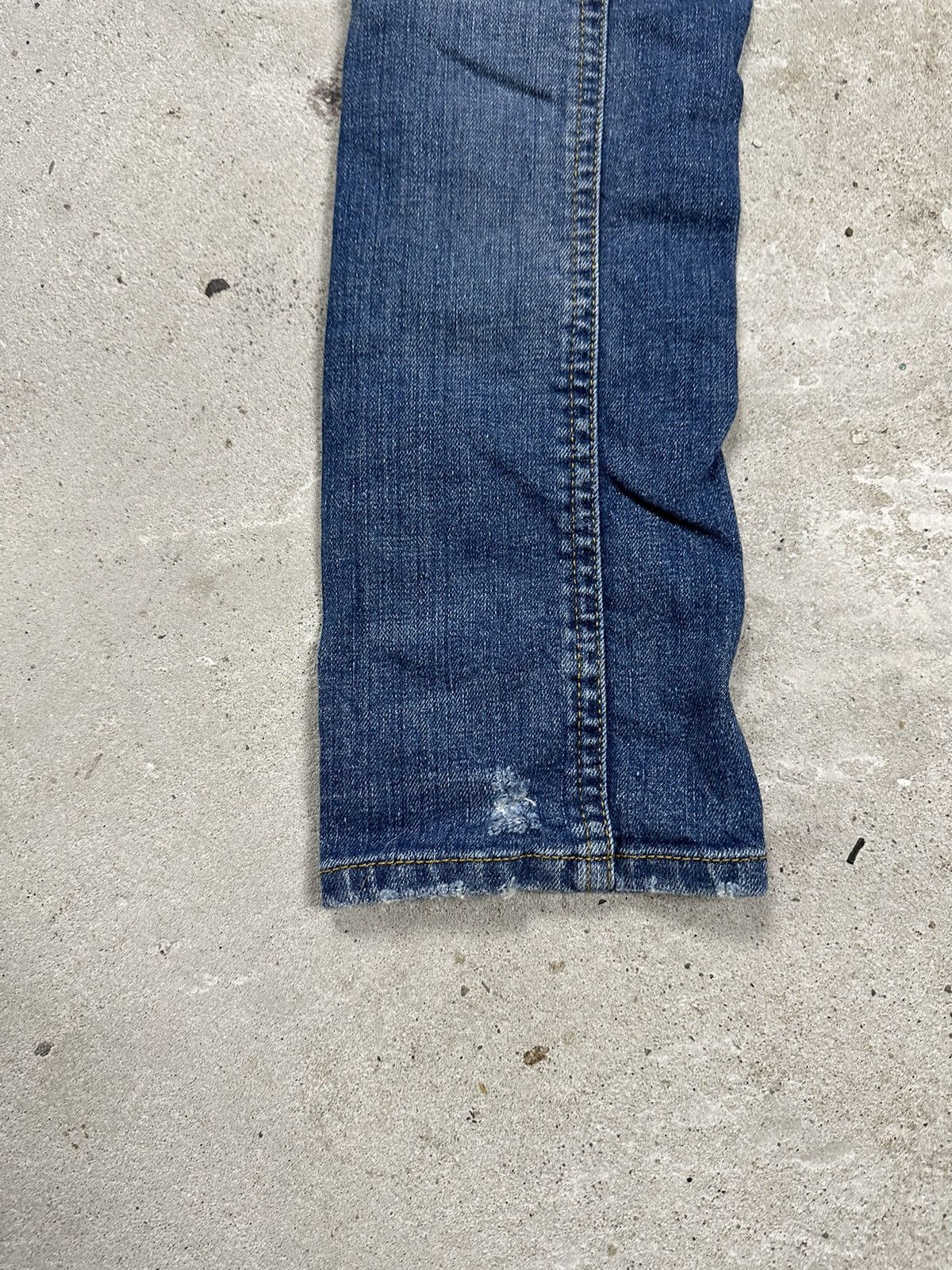 Designer × Japanese Brand By Marlene Birger Denim Biker Moto Jeans Pants Size US 29 - 14 Thumbnail