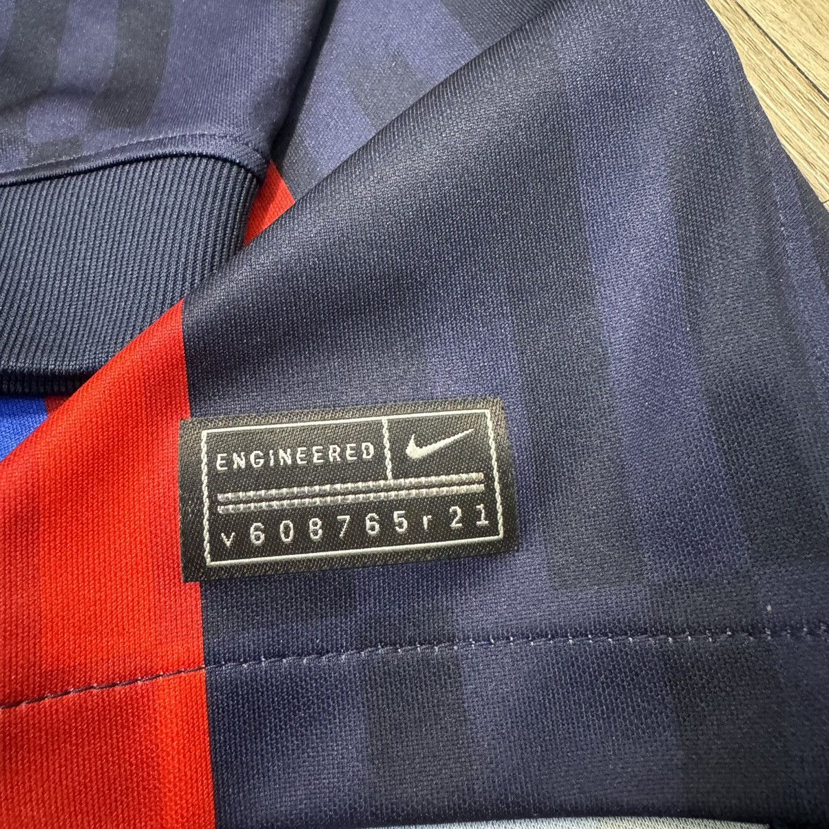 Nike Barcelona 22/23 longsleeves home shirt #3 Pique Size US L / EU 52-54 / 3 - 8 Thumbnail