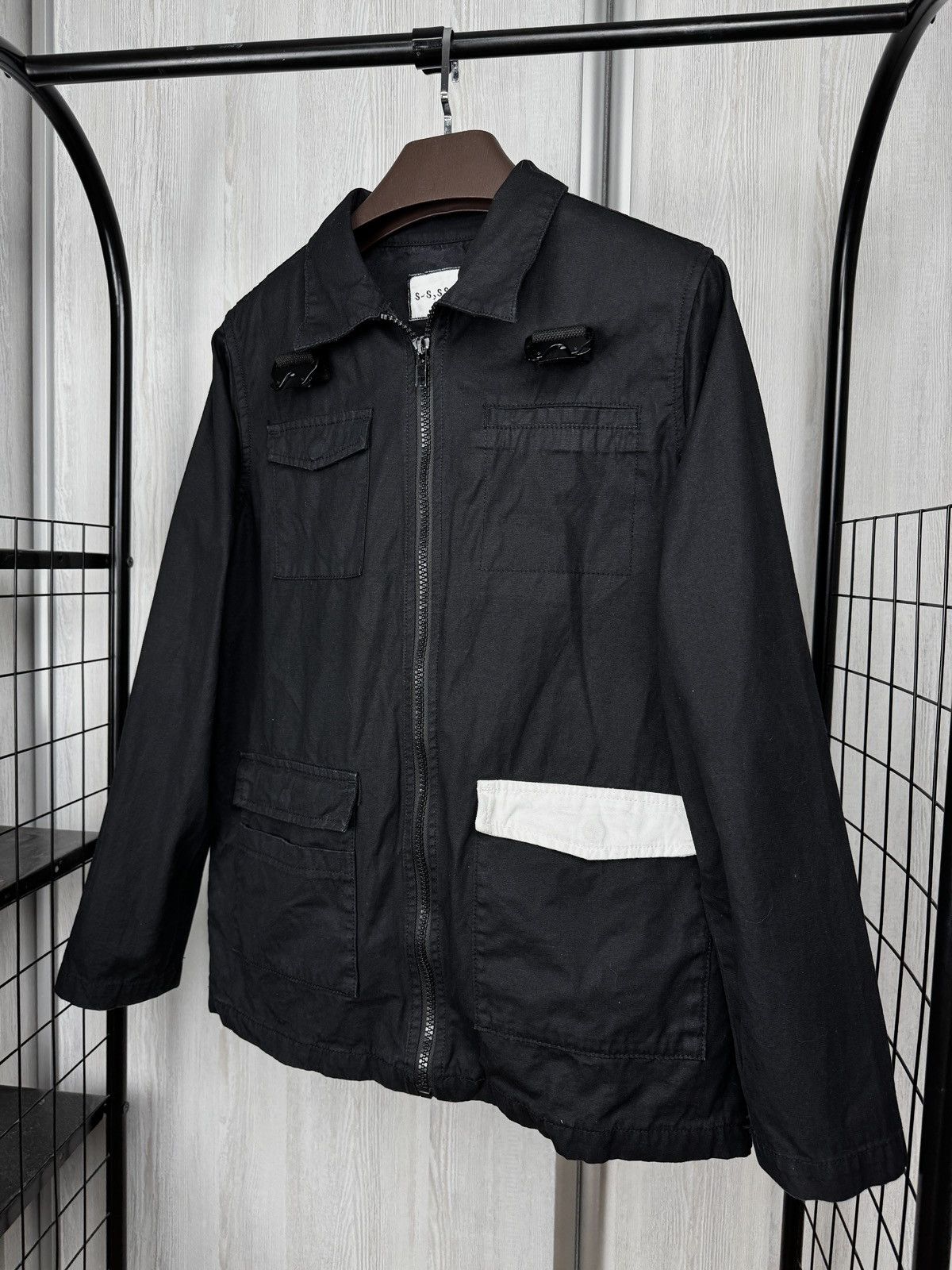 Other Sol-Sol South African brand black jacket with white pocket M Size US M / EU 48-50 / 2 - 5 Thumbnail
