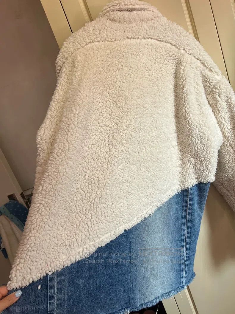 Greg Lauren Greg Lauren Fleece Spliced Denim Size US S / EU 44-46 / 1 - 5 Thumbnail