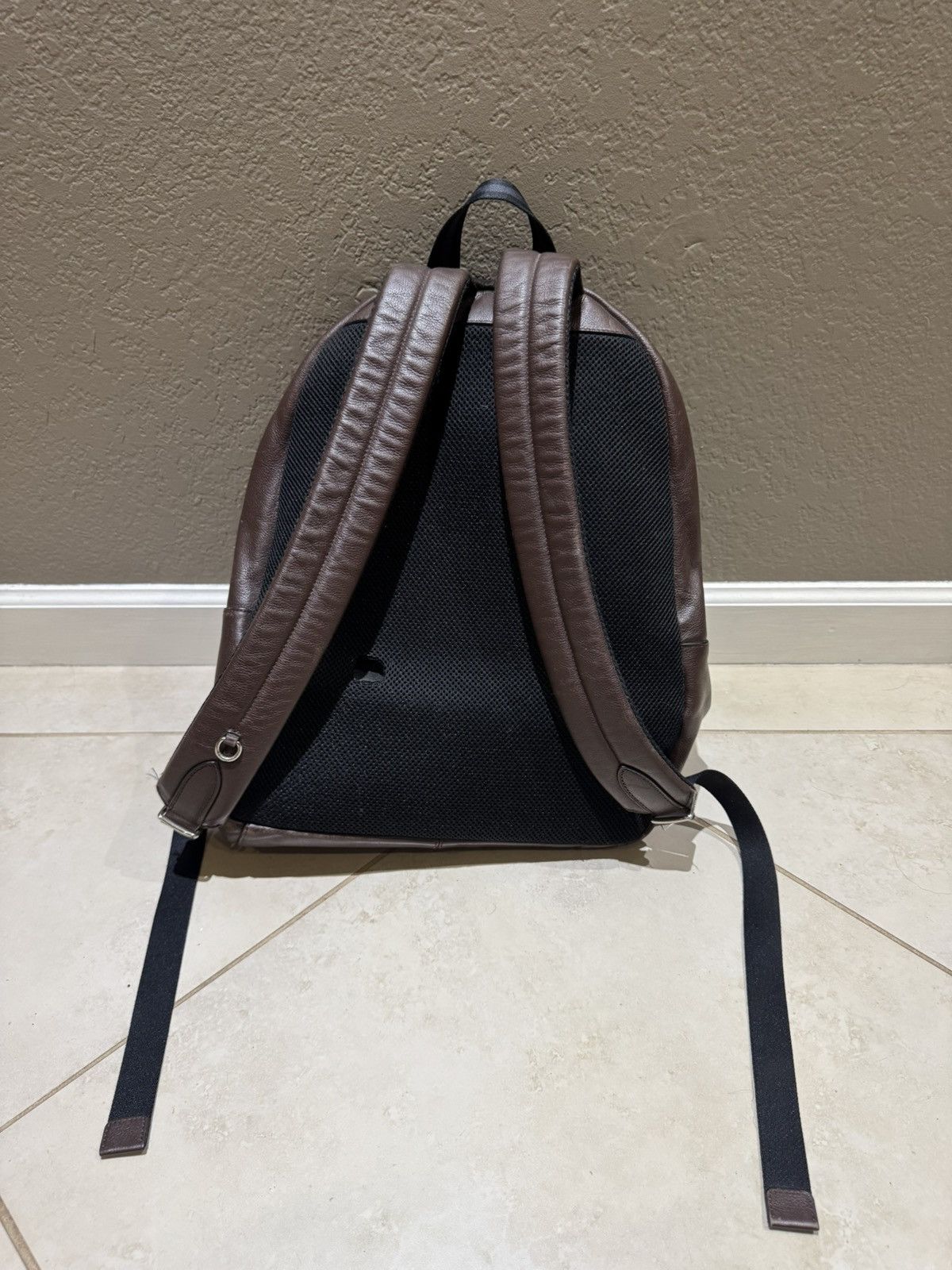 Coach 2000s Vintage Coach Leather Backpack Brown Worn Scuffs Size ONE SIZE - 7 Thumbnail