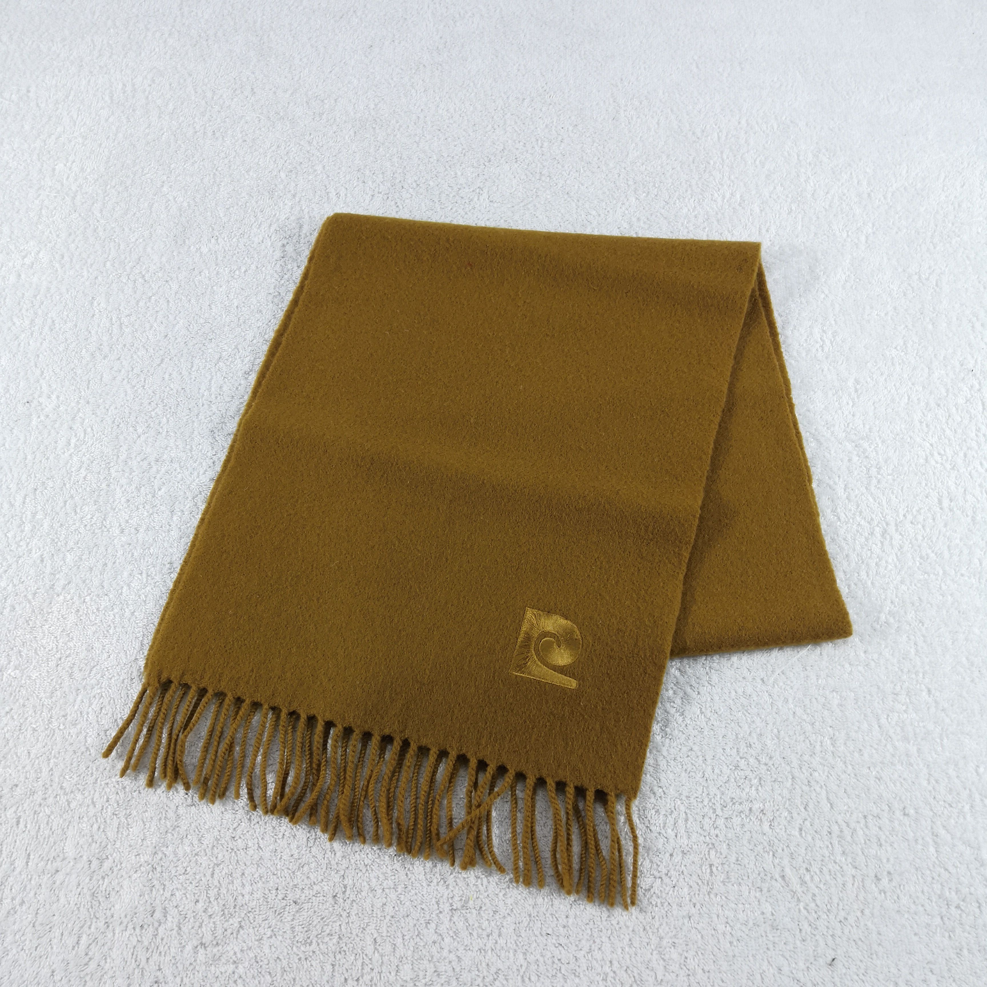 Pierre Cardin Vintage Pierre Cardin Scarf Muffler Wool Cashmere Scarves Size ONE SIZE - 3 Thumbnail