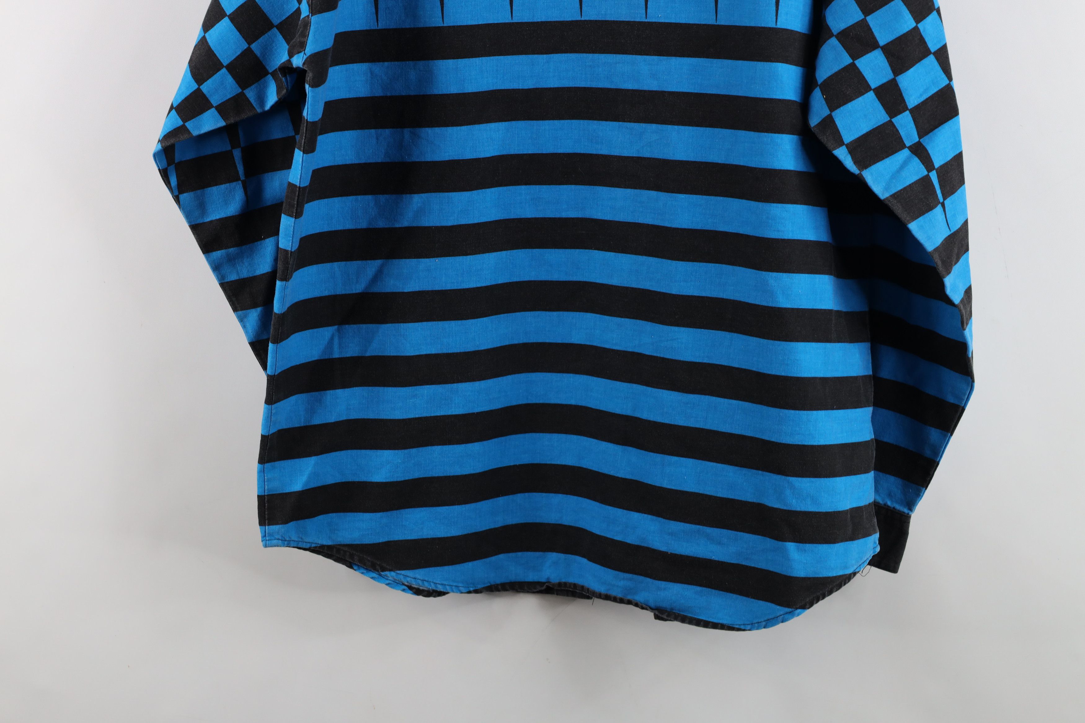 Vintage Vintage 90s Streetwear Checkered Western Button Shirt Size M / US 6-8 / IT 42-44 - 13 Thumbnail