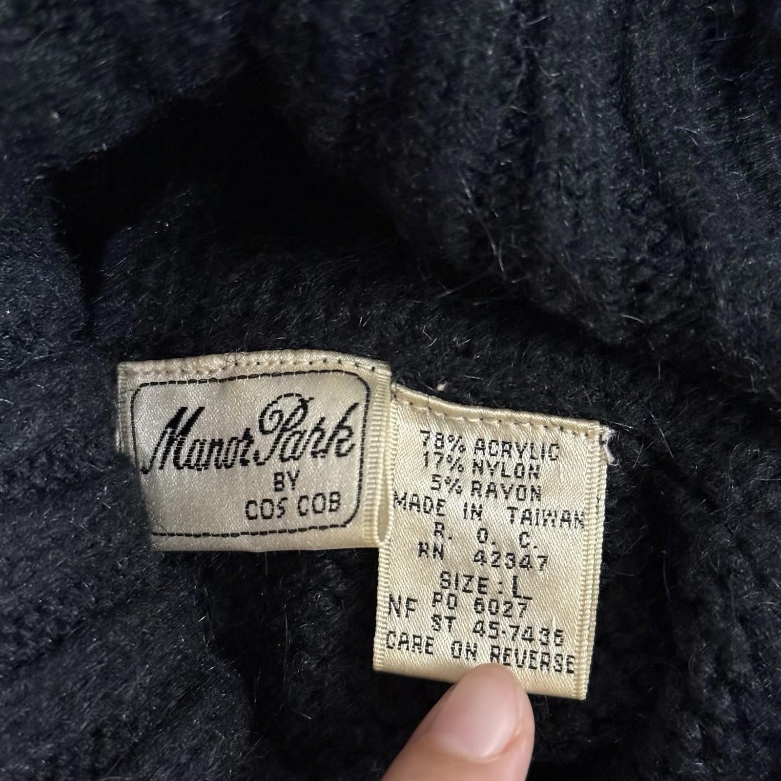 Designer Geometric Manor park Turtle Neck Sweater Large Size L / US 10 / IT 46 - 5 Thumbnail
