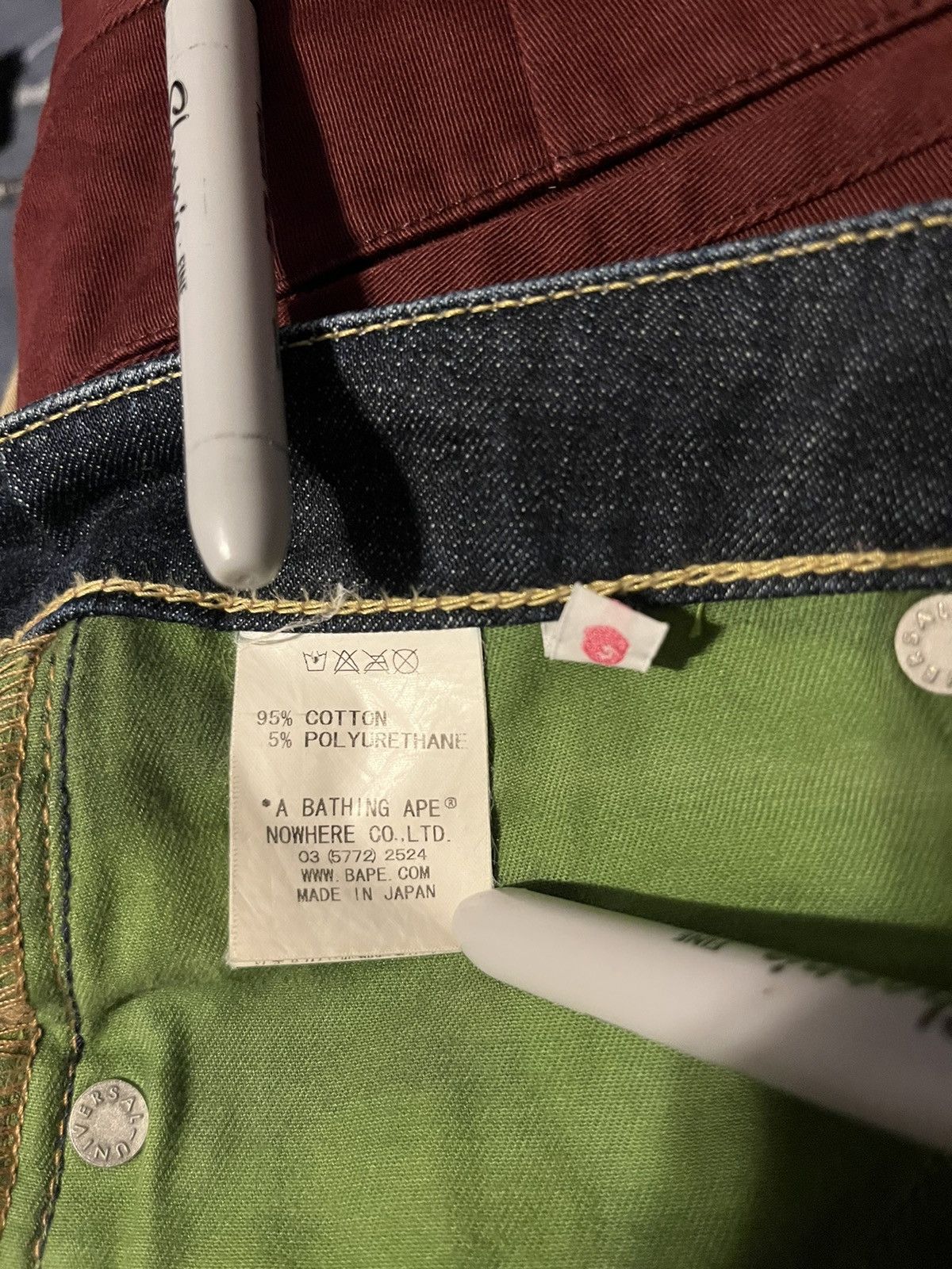 Bape Bapesta Denim Size 30" / US 8 / IT 44 - 5 Thumbnail