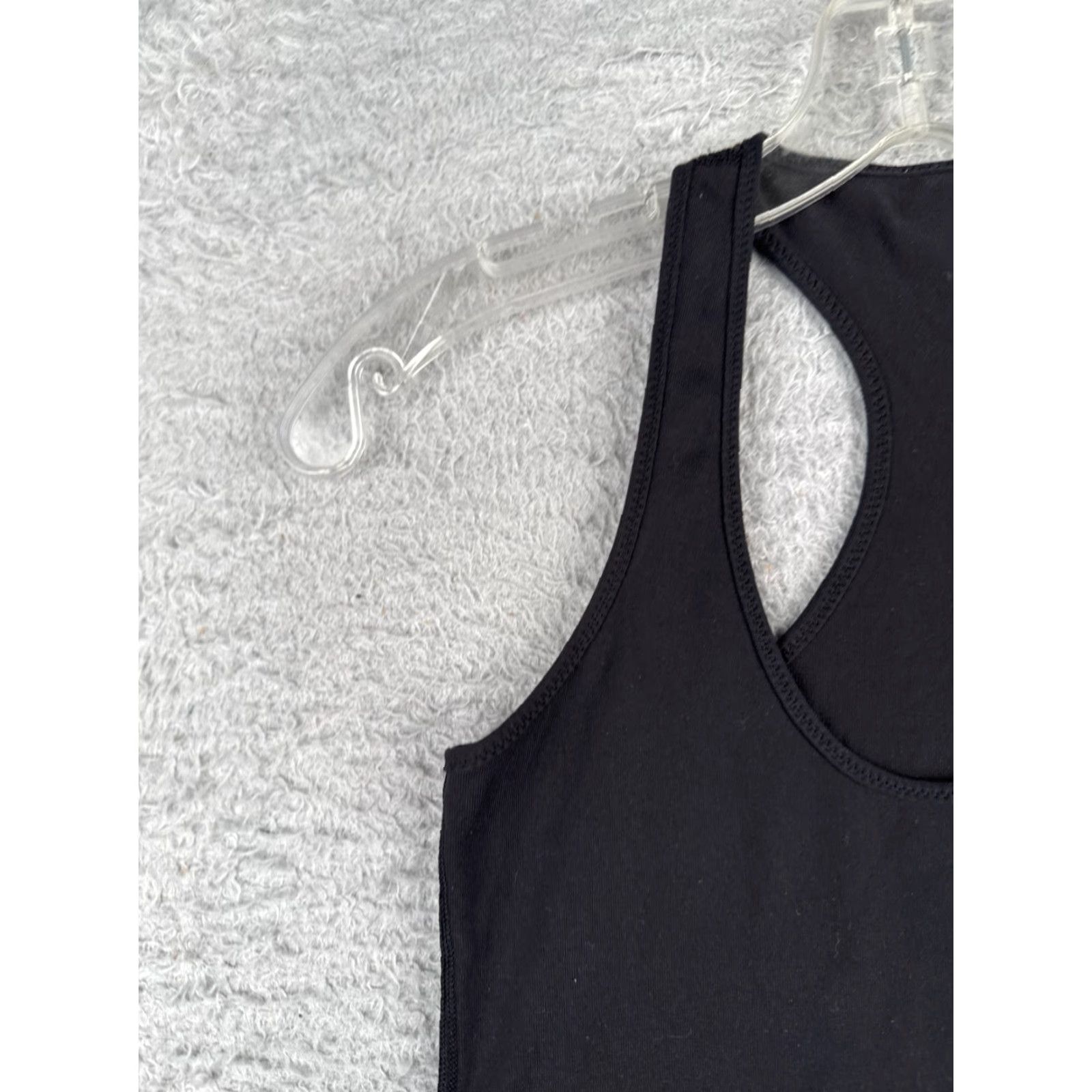 Lululemon Lululemon Shirt Women 4 Black Cool Racerback Tank Top Luon Size S / US 4 / IT 40 - 3 Thumbnail