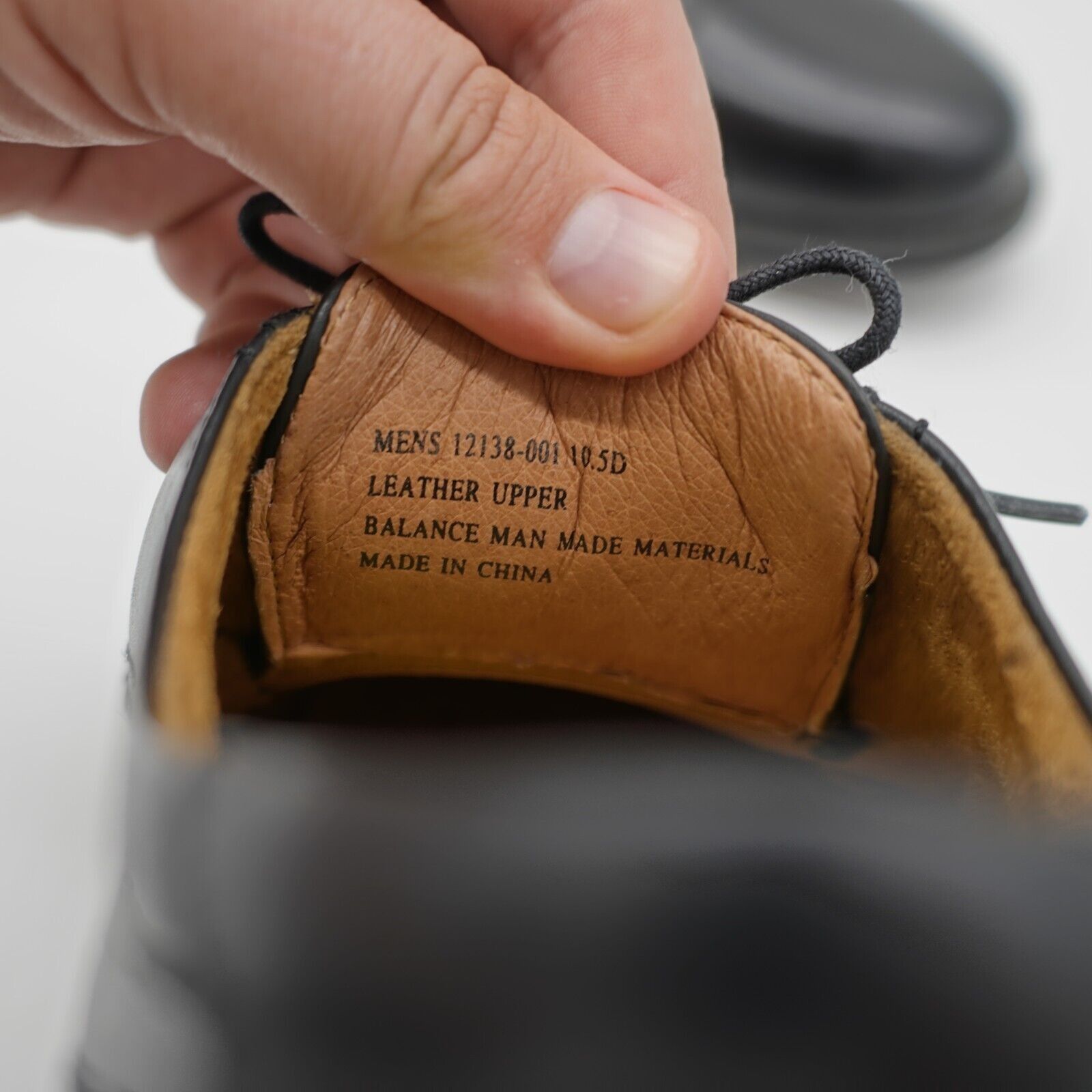 Florsheim Florsheim Comfortech Black Leather Oxford Shoes Toe Cap 10.5 Size US 10.5 / EU 43-44 - 6 Thumbnail