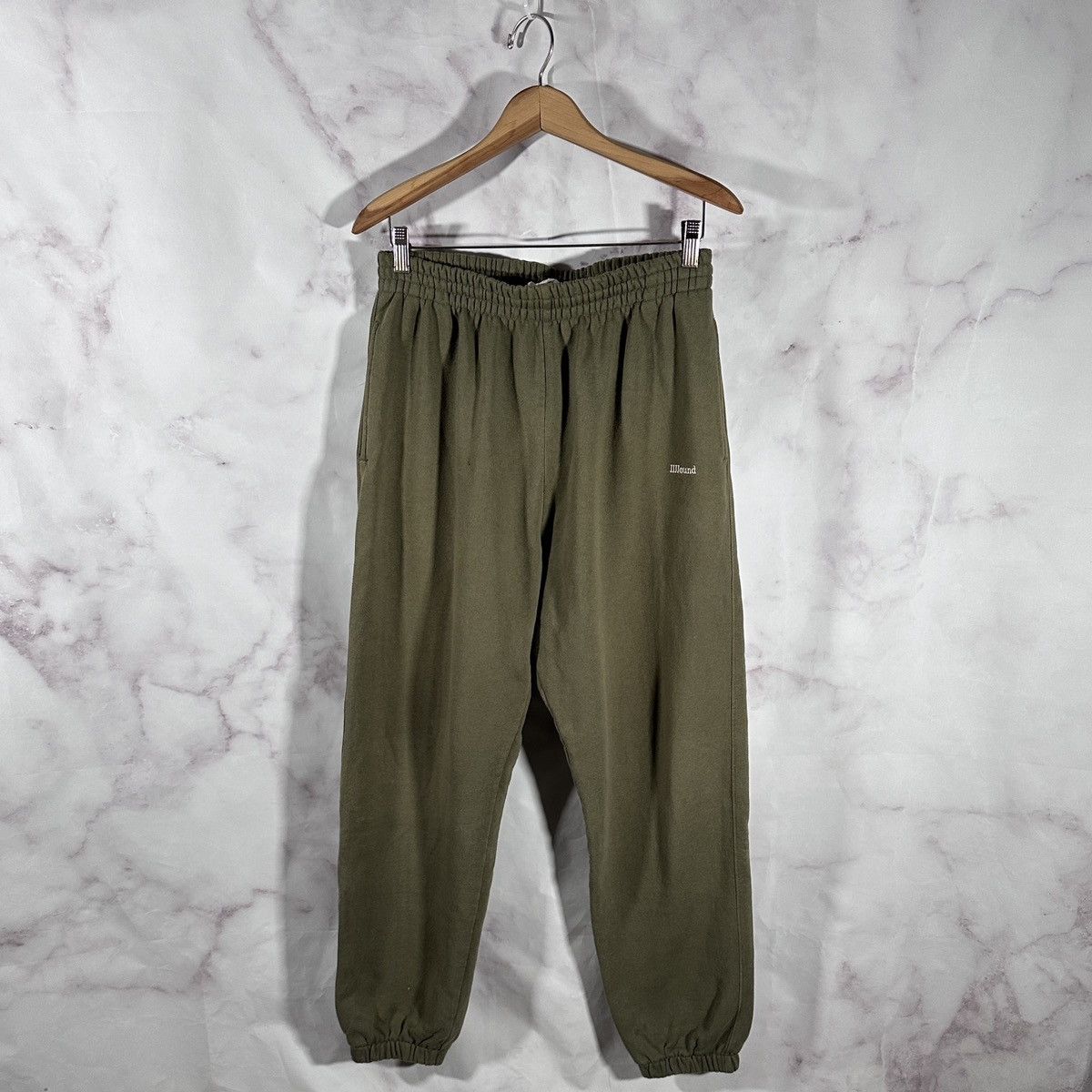 JJJJound Navy J/90 Sweatpants & Standard Issue Olive Green Sweatpants Size US 36 / EU 52 - 7 Thumbnail