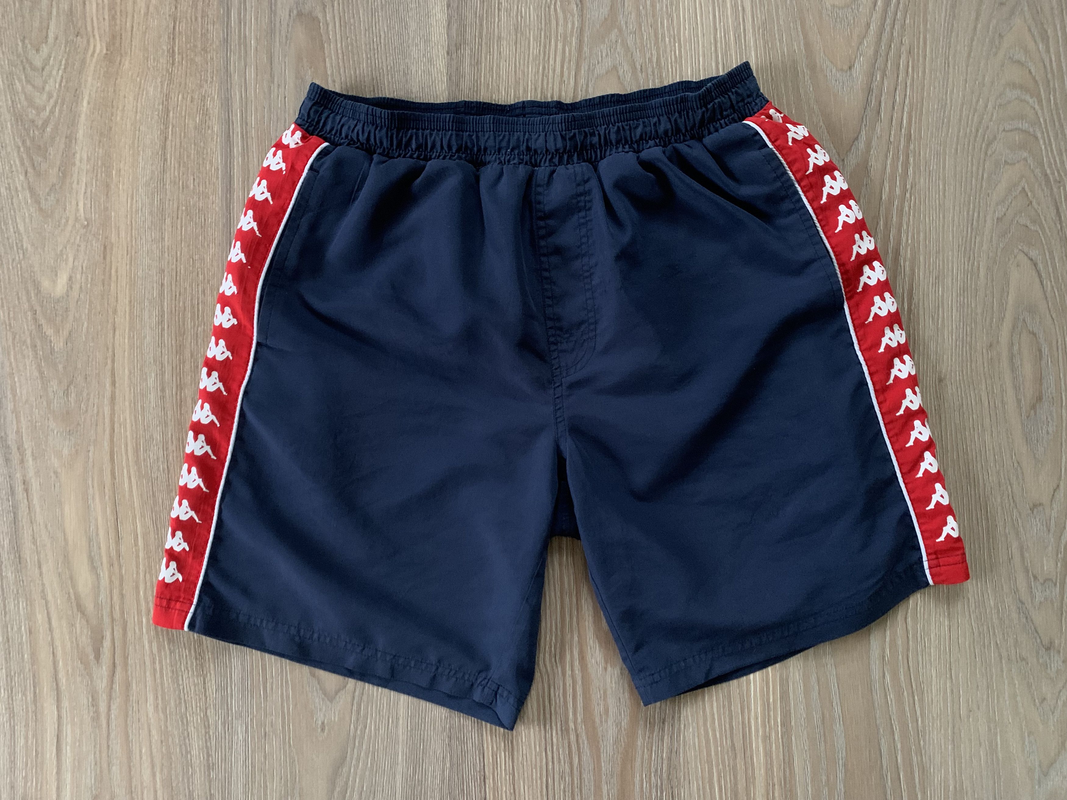 Kappa × Vintage Vintage Kappa Blue Lampas Shorts Size US 36 / EU 52 - 3 Thumbnail