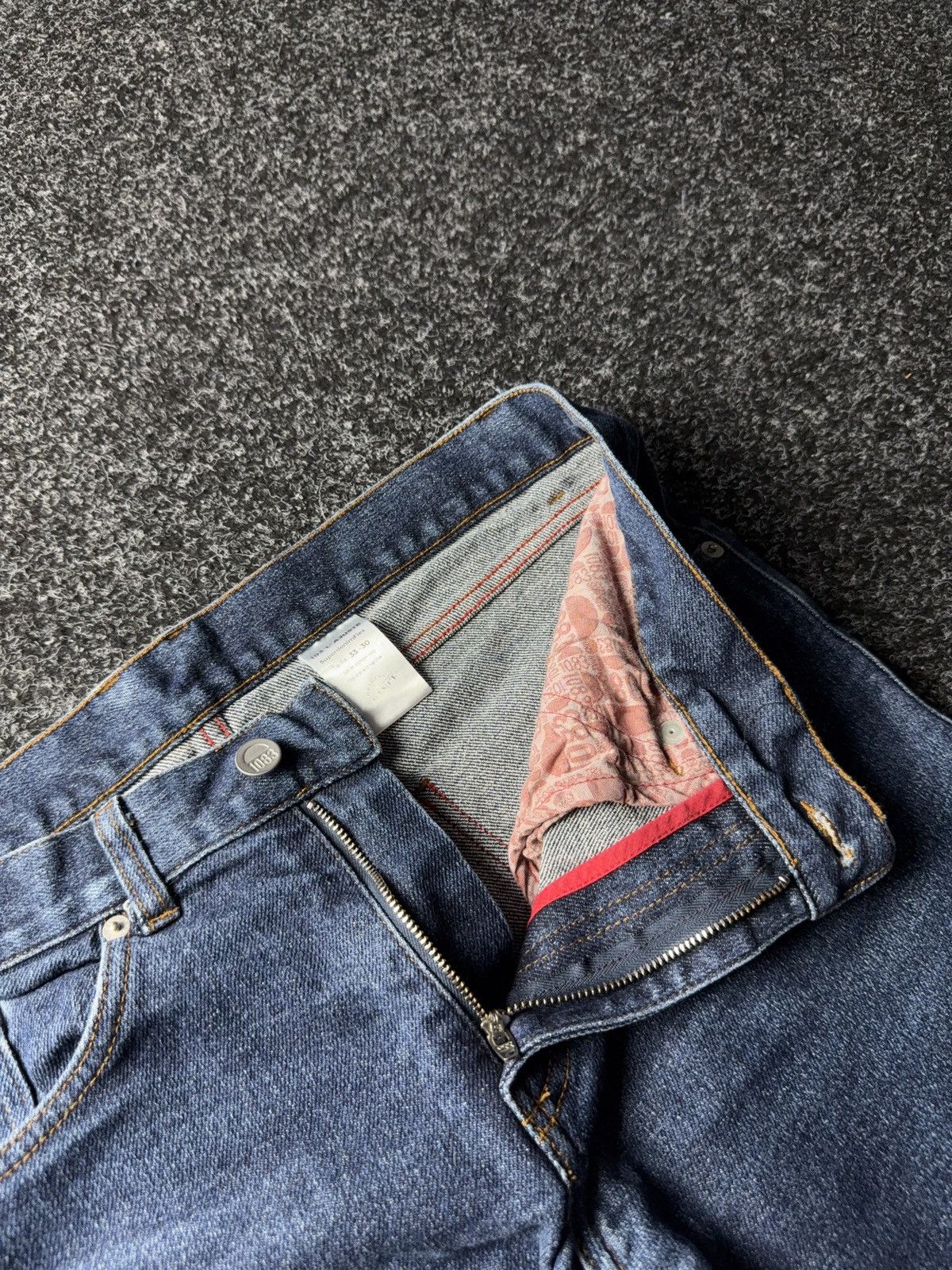 Other Y2K 00s 1083 Organic French Denim Jeans 33x30 Made in France Size US 31 - 8 Thumbnail