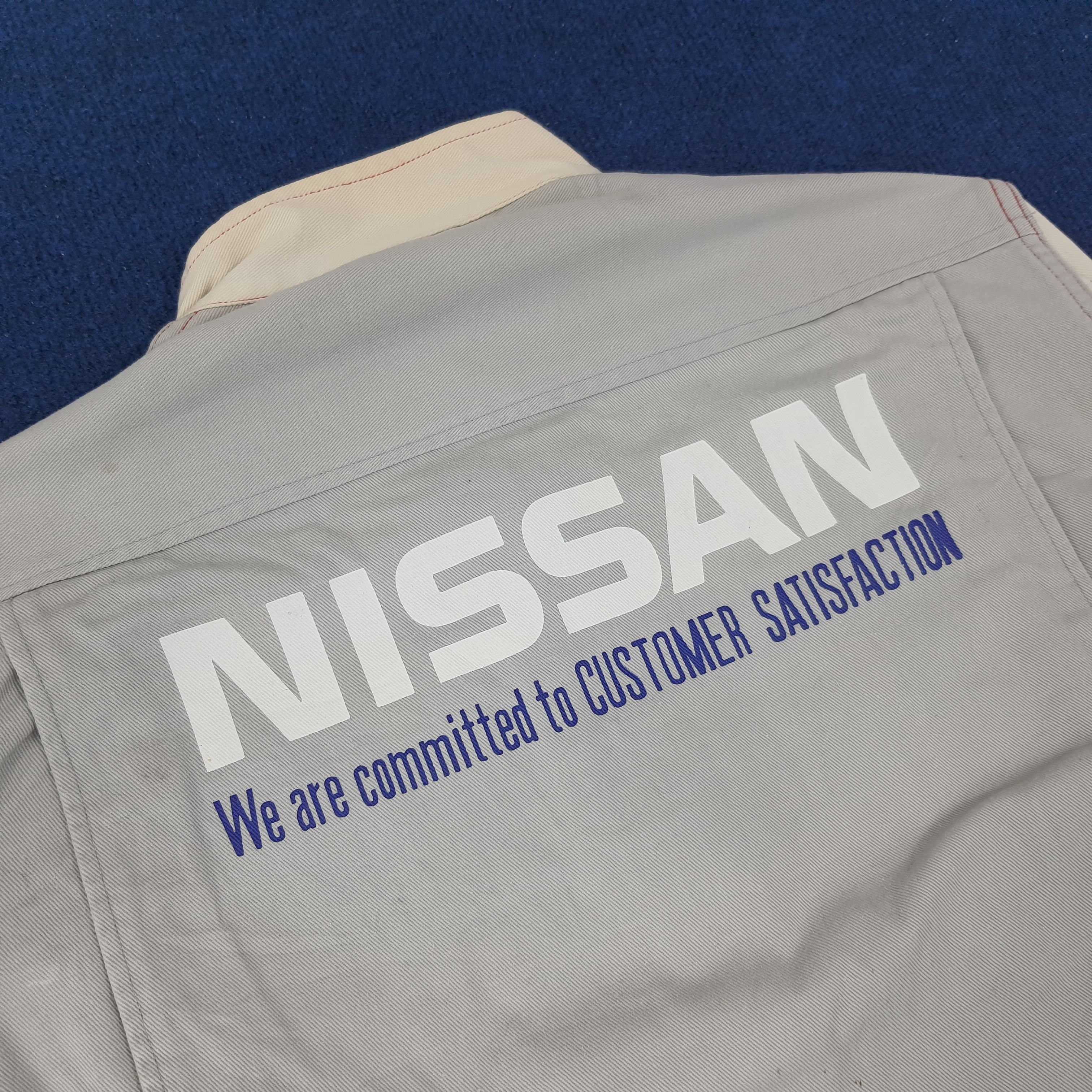 Japanese Brand × Vintage Vintage NISSAN Racing Motorsports Japan Coverall C231N25 Size US M / EU 48-50 / 2 - 2 Thumbnail
