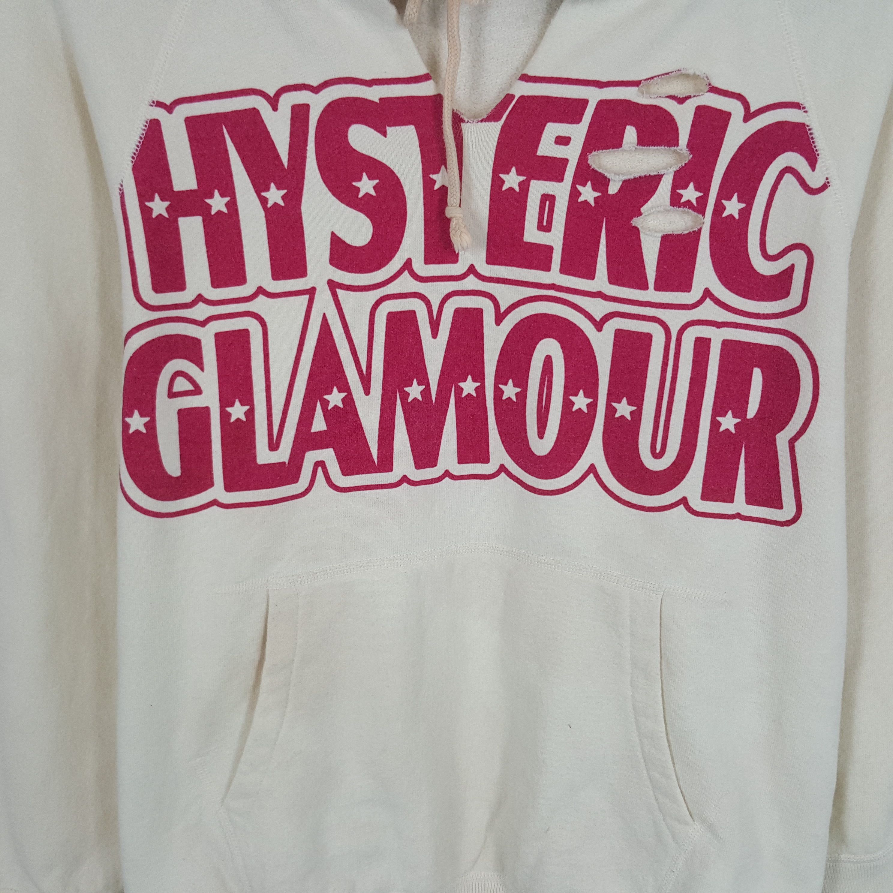 Hysteric Glamour × Vintage Vintage Hysteric Glamour Distressed Sweatshirt Hoodies Size US S / EU 44-46 / 1 - 2 Thumbnail