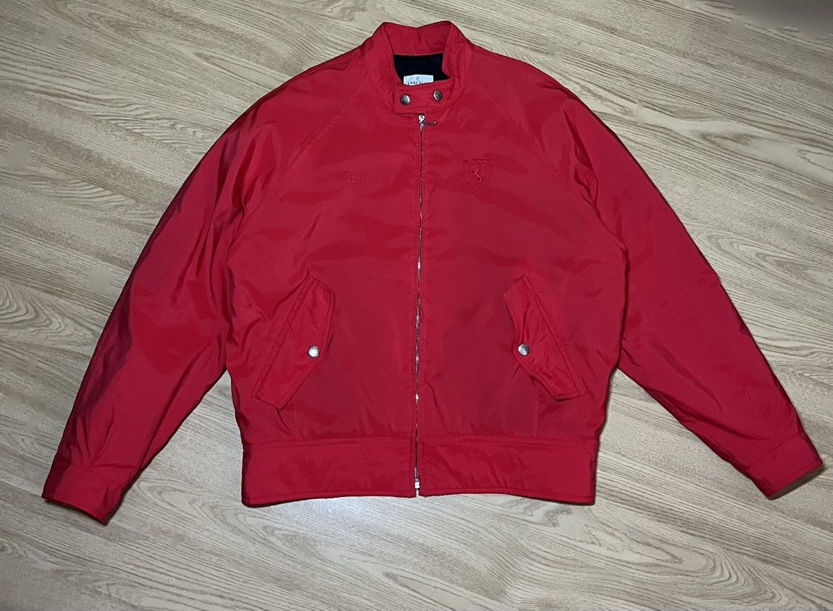 Ferrari Rare Vintage Ferrari x Cerutti 1881 Nylon Bomber Jacket 90s Size US L / EU 52-54 / 3 - 1 Thumbnail