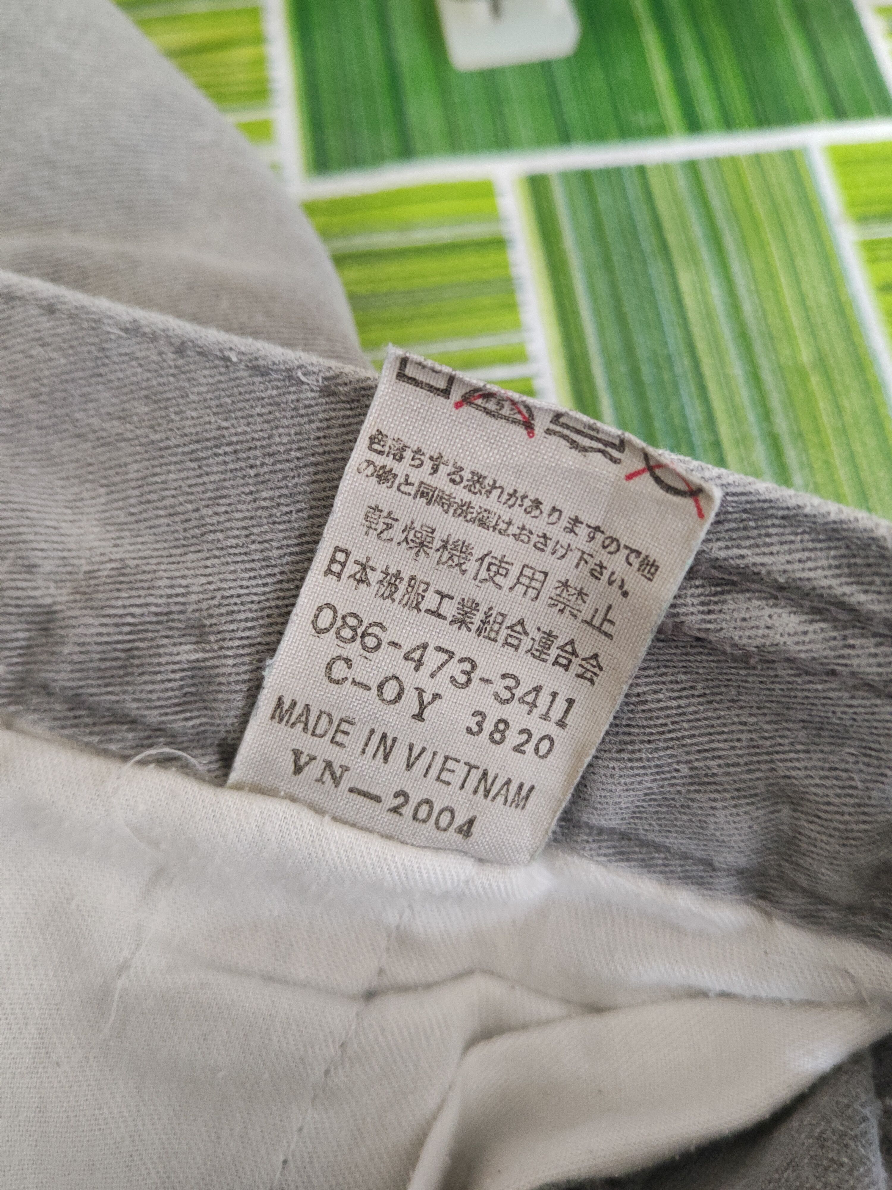 Japanese Brand DL Gran Cisco Gray Faded Multipocket Cargo Pants #46-289T Size US 27 - 13 Thumbnail