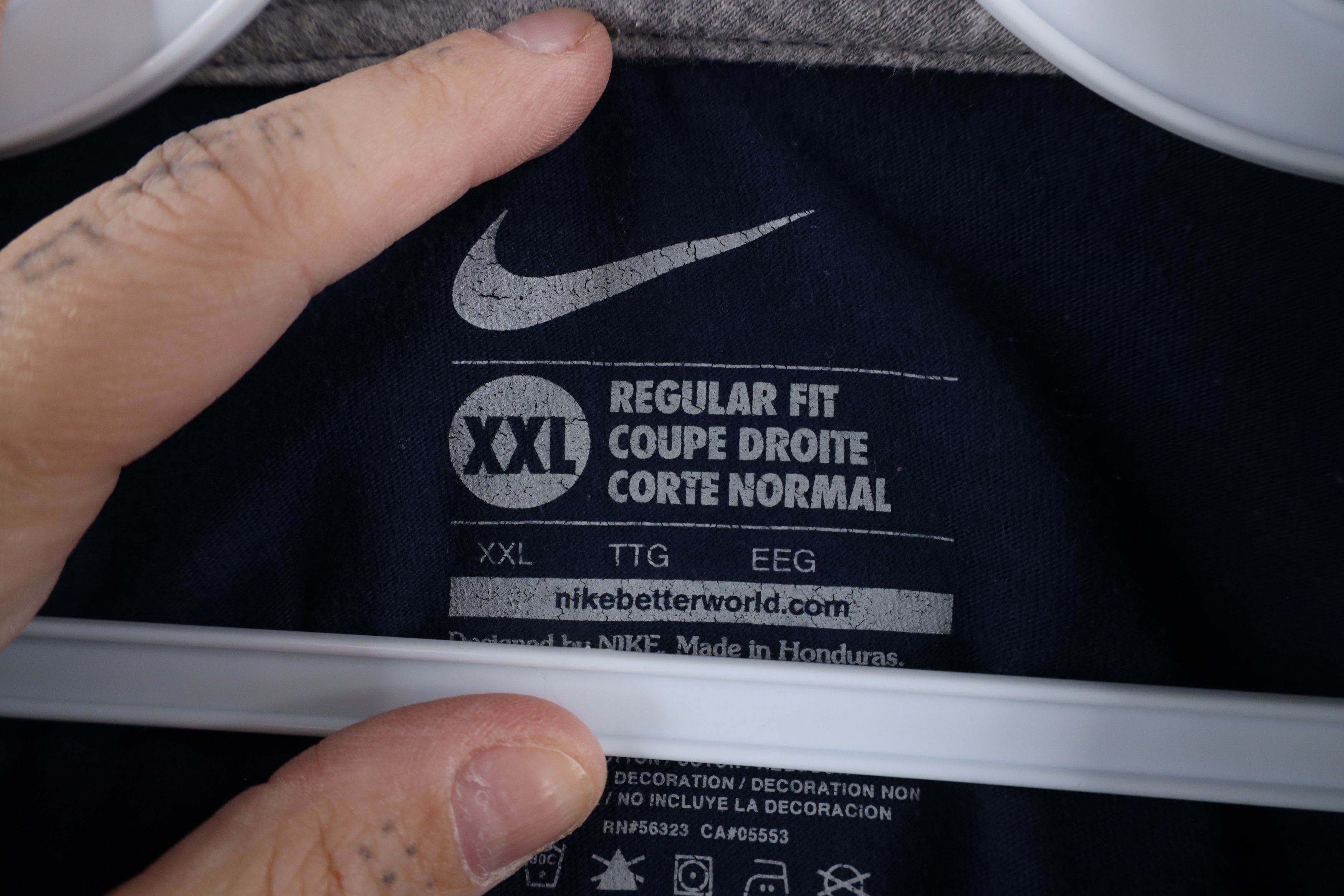 Nike × Vintage Vintage Y2K 2013 Nike Boston Red Sox Ring T-Shirt Blue Size US XXL / EU 58 / 5 - 9 Thumbnail