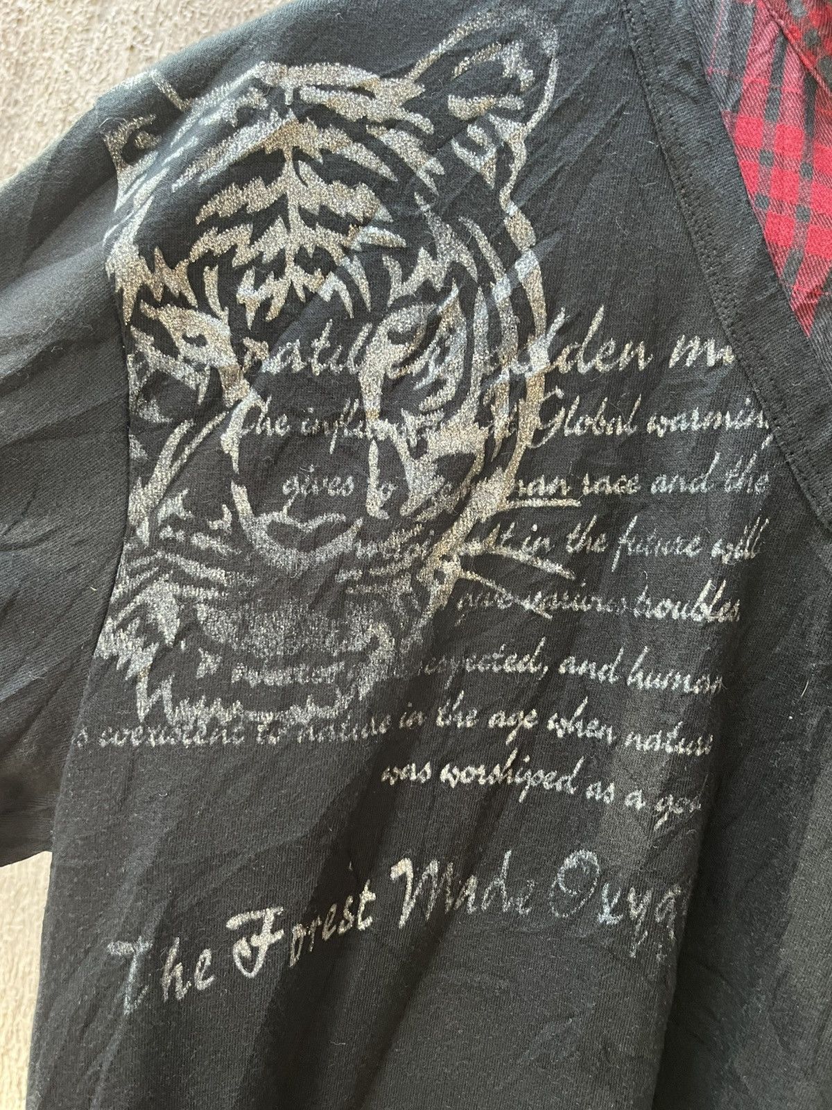 Japanese Brand Euroyal Poem Tee DoubleLayer y2k Size US L / EU 52-54 / 3 - 2 Thumbnail