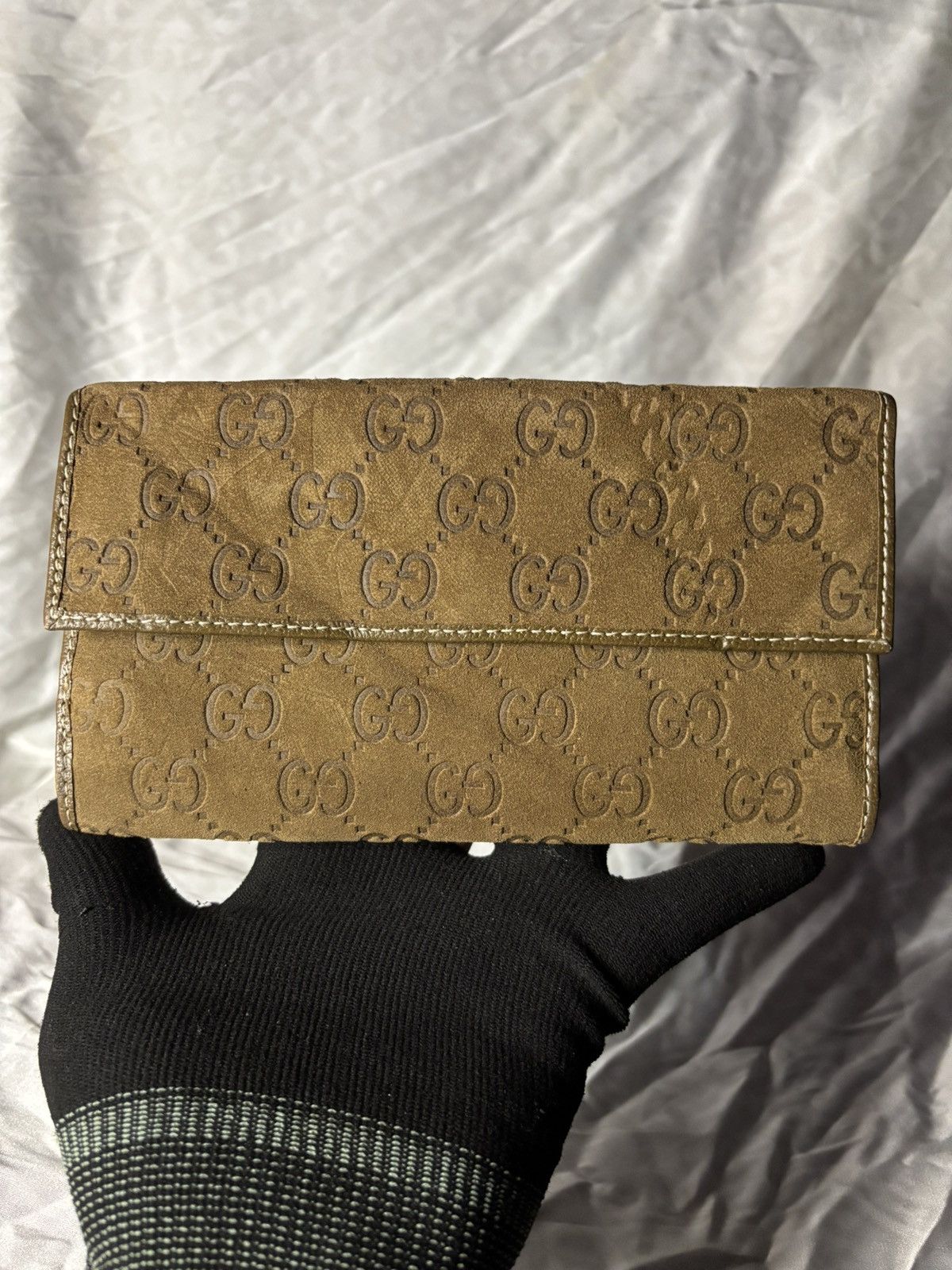 Gucci (very used) Gucci Long Wallet 2 side Size ONE SIZE - 2 Thumbnail