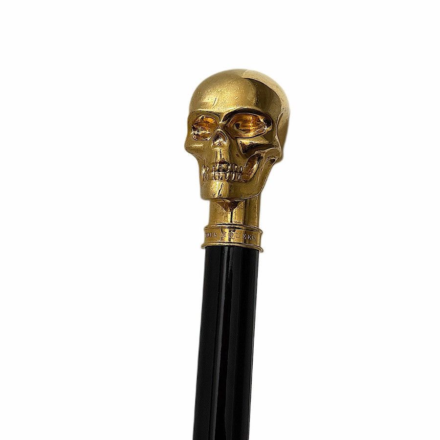 Alexander McQueen Authentic Alexander McQueen 13 AW Skull Walking Stick Size ONE SIZE - 2 Thumbnail