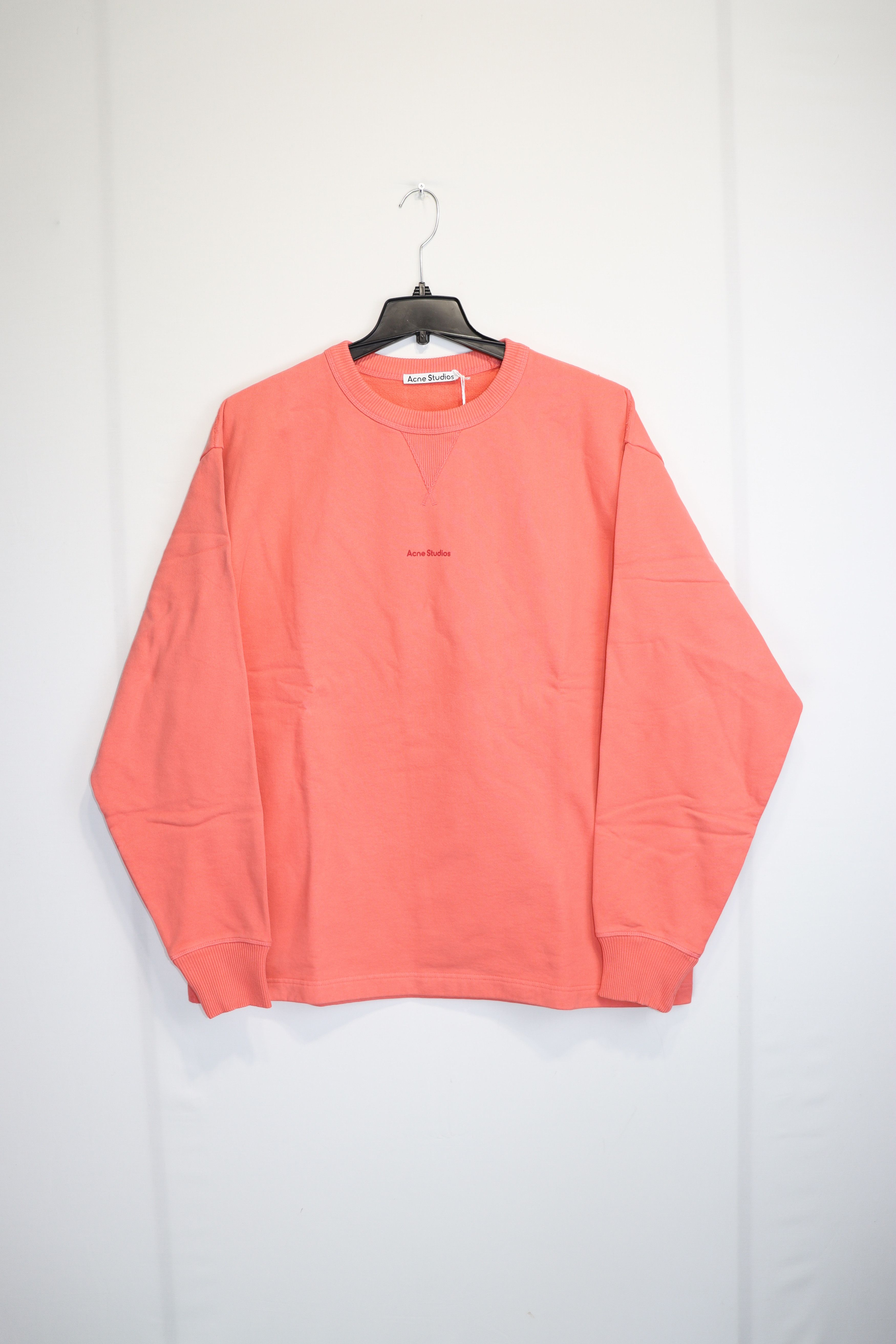 Acne Studios o1rshd1 FN-MN-SEA000260 Sweater in Salmon Pink Size US XL / EU 56 / 4 - 2 Thumbnail