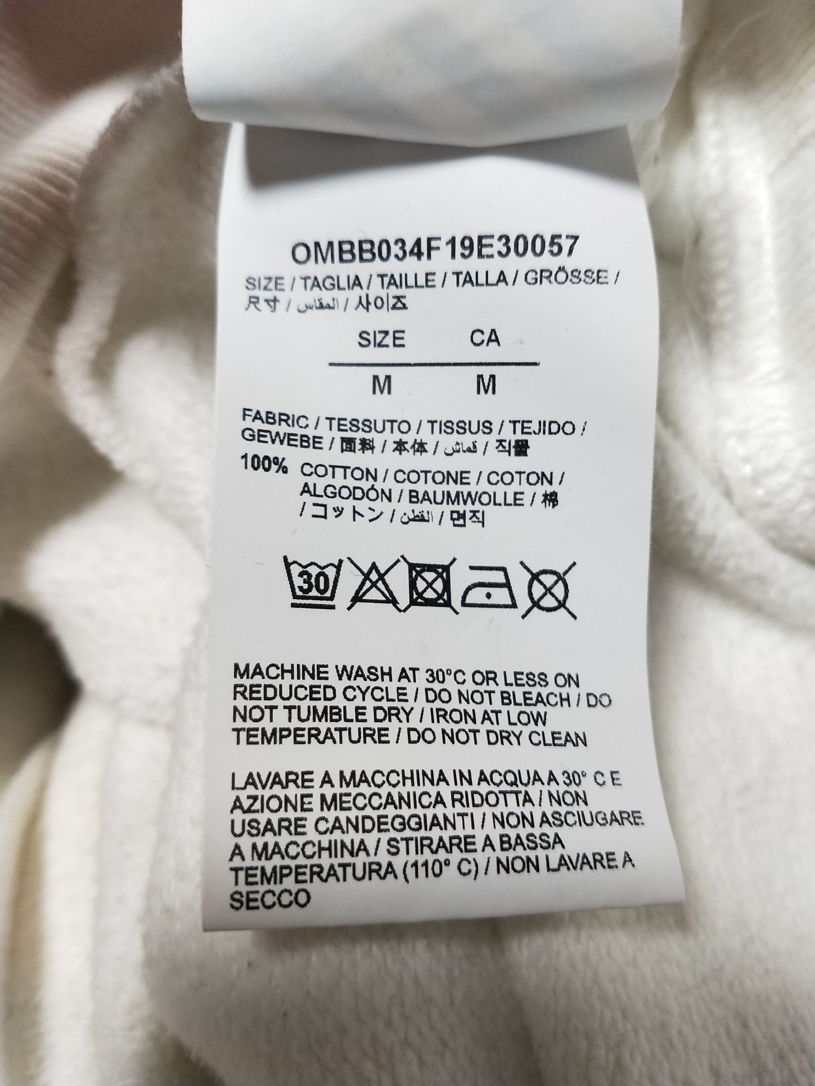 Off-White Acrylic Arrow Hoodie Size US M / EU 48-50 / 2 - 6 Thumbnail