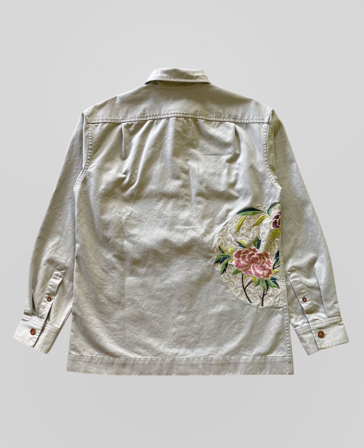 Paul Smith ARCHIVES❗️Vintage Paul Smith Embroidery Flowers Work Jacket Size US L / EU 52-54 / 3 - 11 Thumbnail