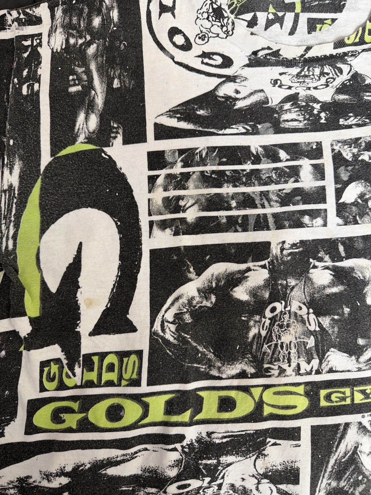 Other Vintage Gold’s Gym Single stitch rare 90’s all over print L Size US L / EU 52-54 / 3 - 7 Thumbnail