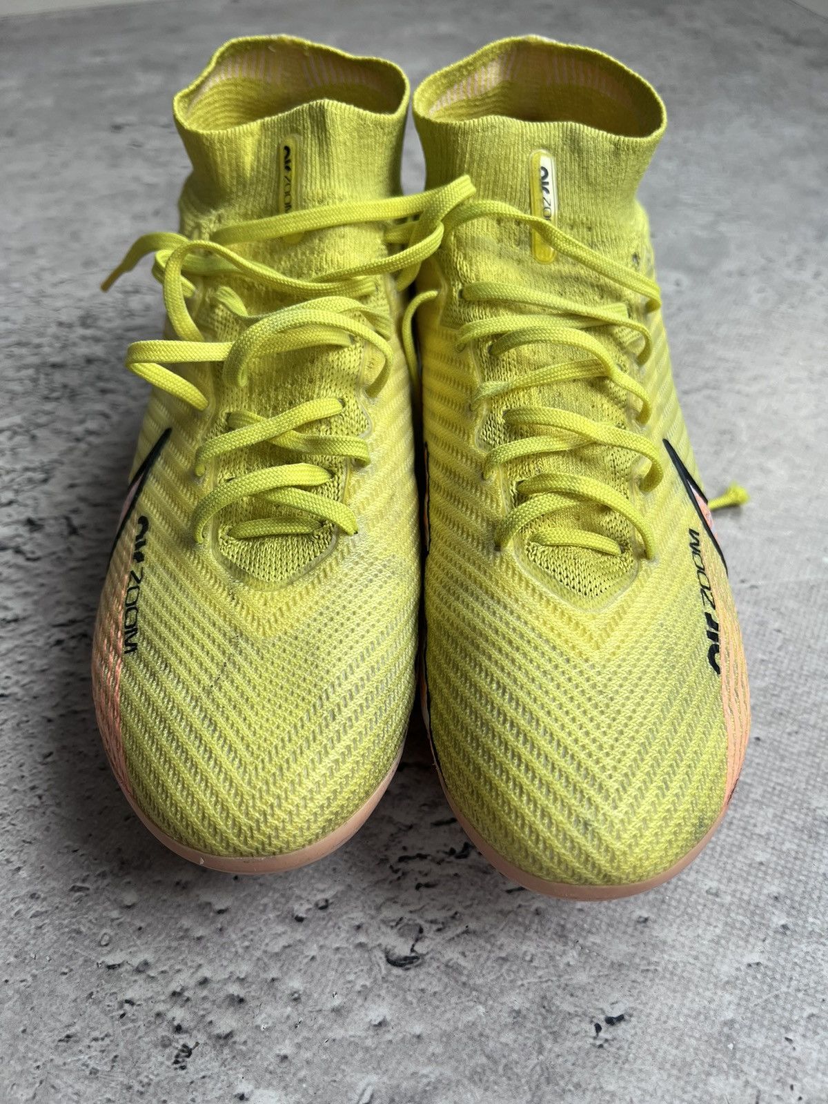 Nike × Vintage Nike Air Zoom Mercurial Vapor 15 Elite FG Orange Size US 8.5 / EU 41-42 - 13 Thumbnail