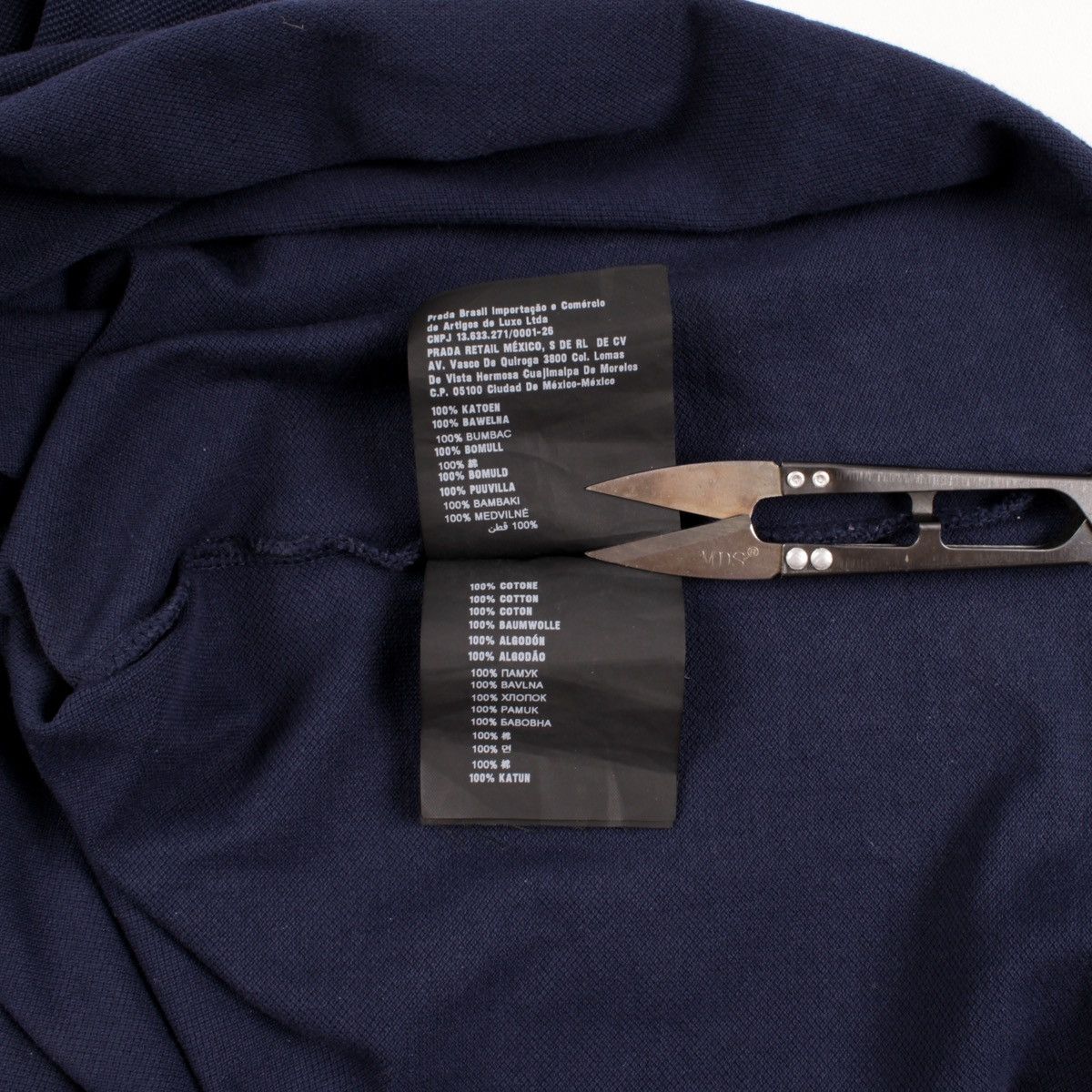 Prada Authentic PRADA Polo Shirts Dark Blue Size: L Size US L / EU 52-54 / 3 - 13 Thumbnail