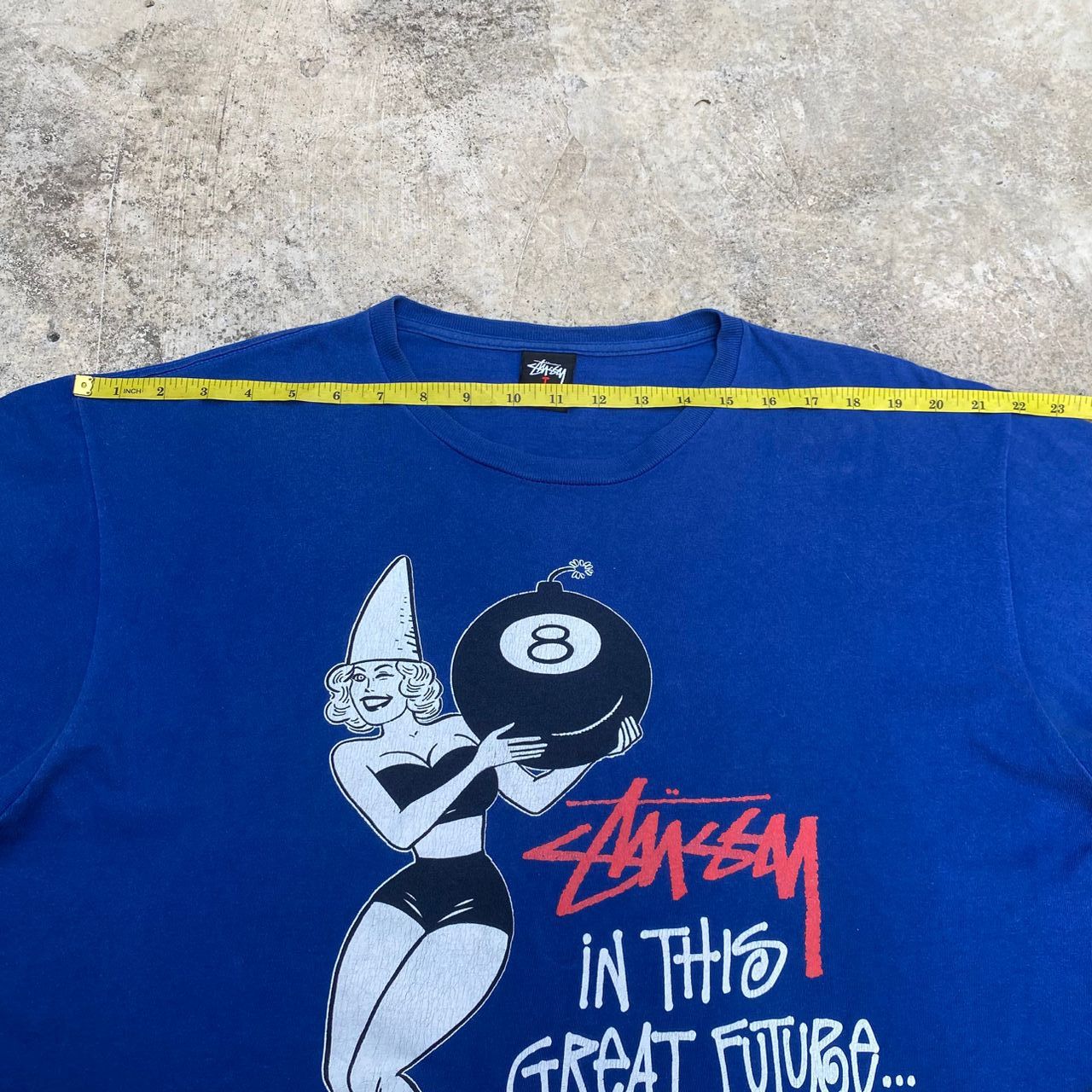 Stussy Vintage Gilbert Henandez For Stussy Eight Ball Tshirt Size US L / EU 52-54 / 3 - 4 Thumbnail