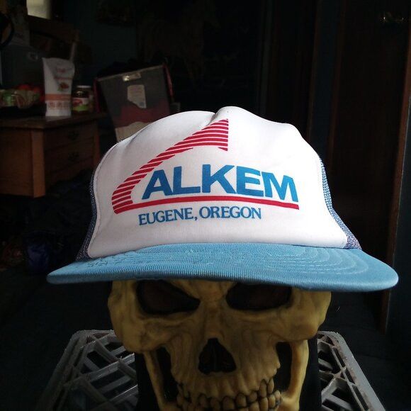 Other Deadstock Vintage Alkem Eugene Oregon Snap Trucker Hat Size ONE SIZE - 1 Thumbnail