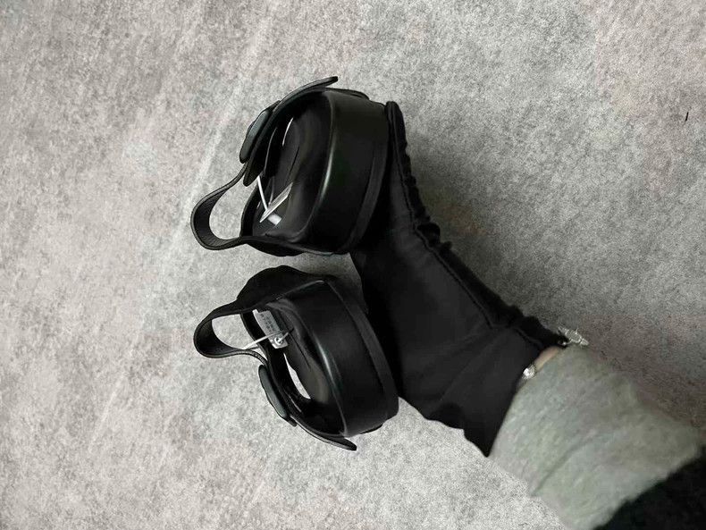 Balenciaga Balenciaga Black Buckle Slide Sandals Size 41-2505 Size US 8 / EU 41 - 6 Thumbnail